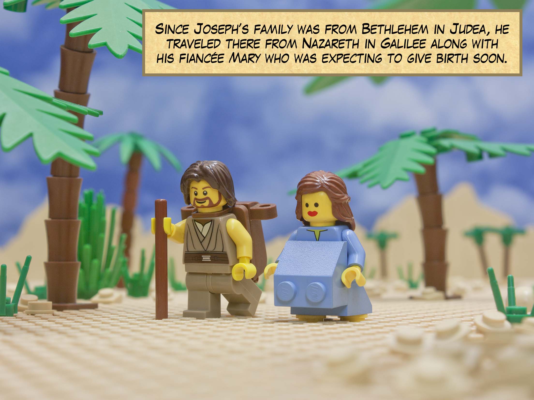 The angel answered, “The Holy Ghost will come upon you.”