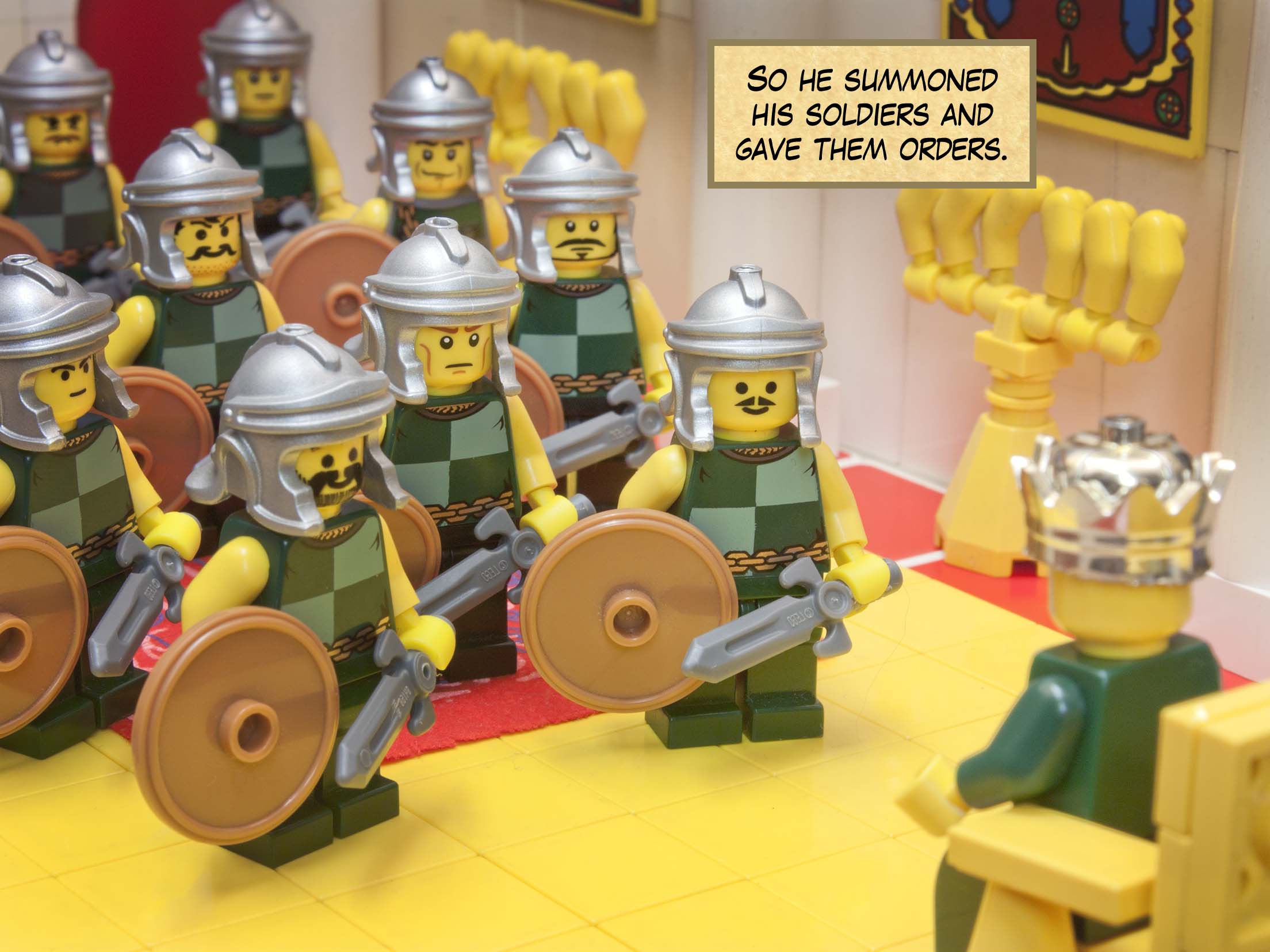 Joseph got up that night and took the child and his mother, and went to Egypt.<br>