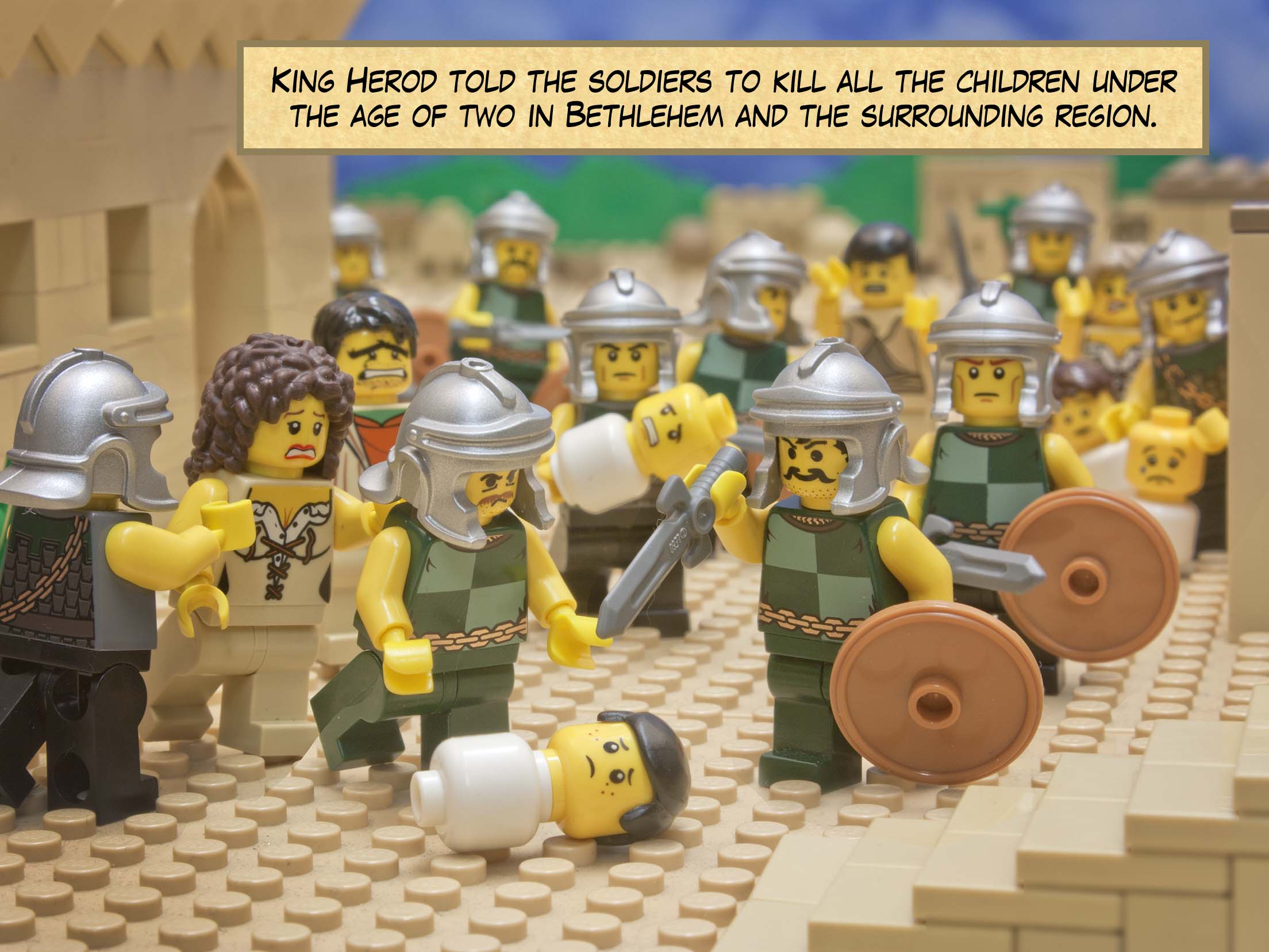 When King Herod realized that he had been tricked by the magi, he was furious.<br>