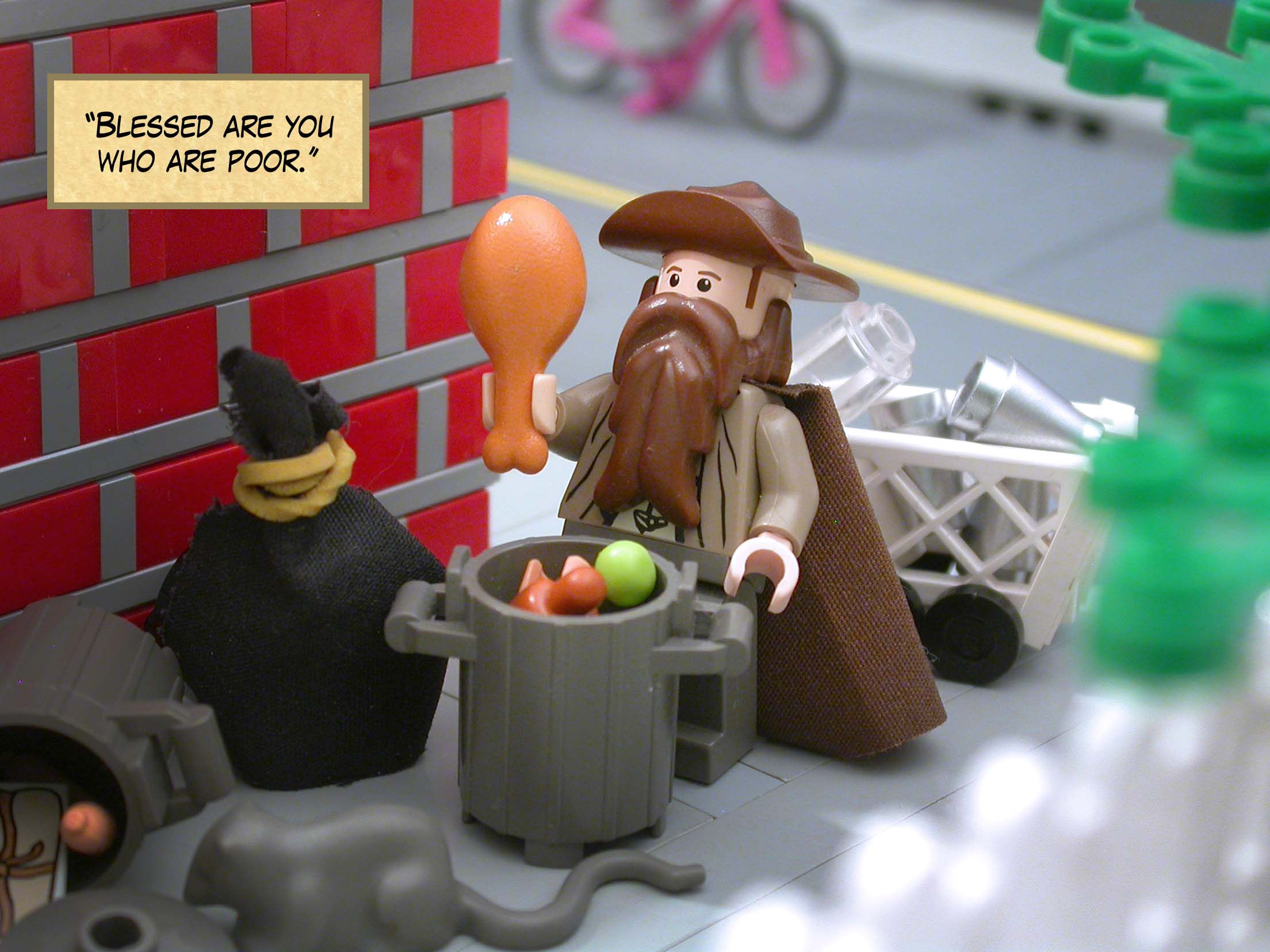 'Do good to those who hate you.'