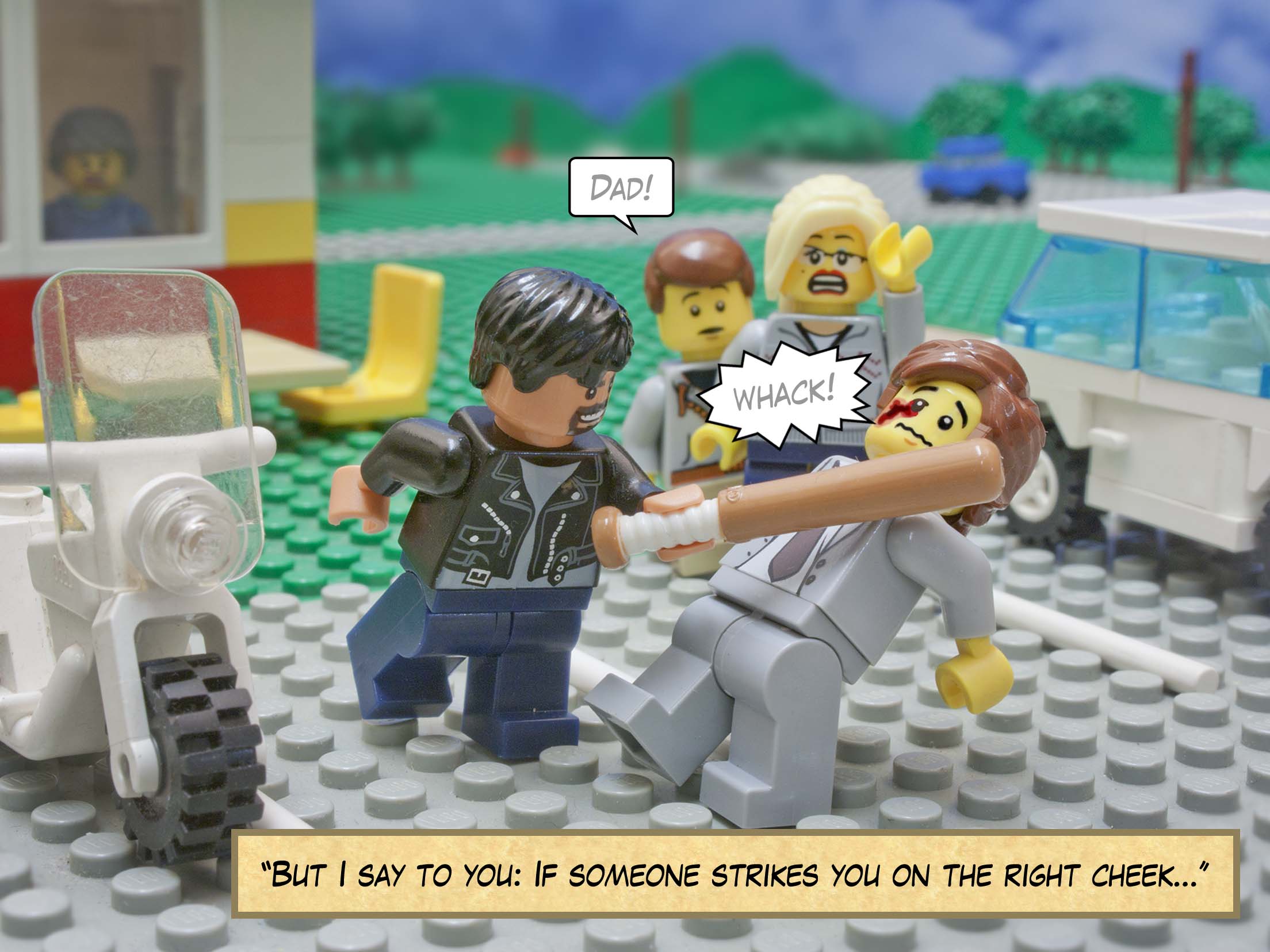 'So anyone who breaks the <a href="../../exodus/the_ten_commandments/ex20_08p31_15.html">least of these commandments</a>...'