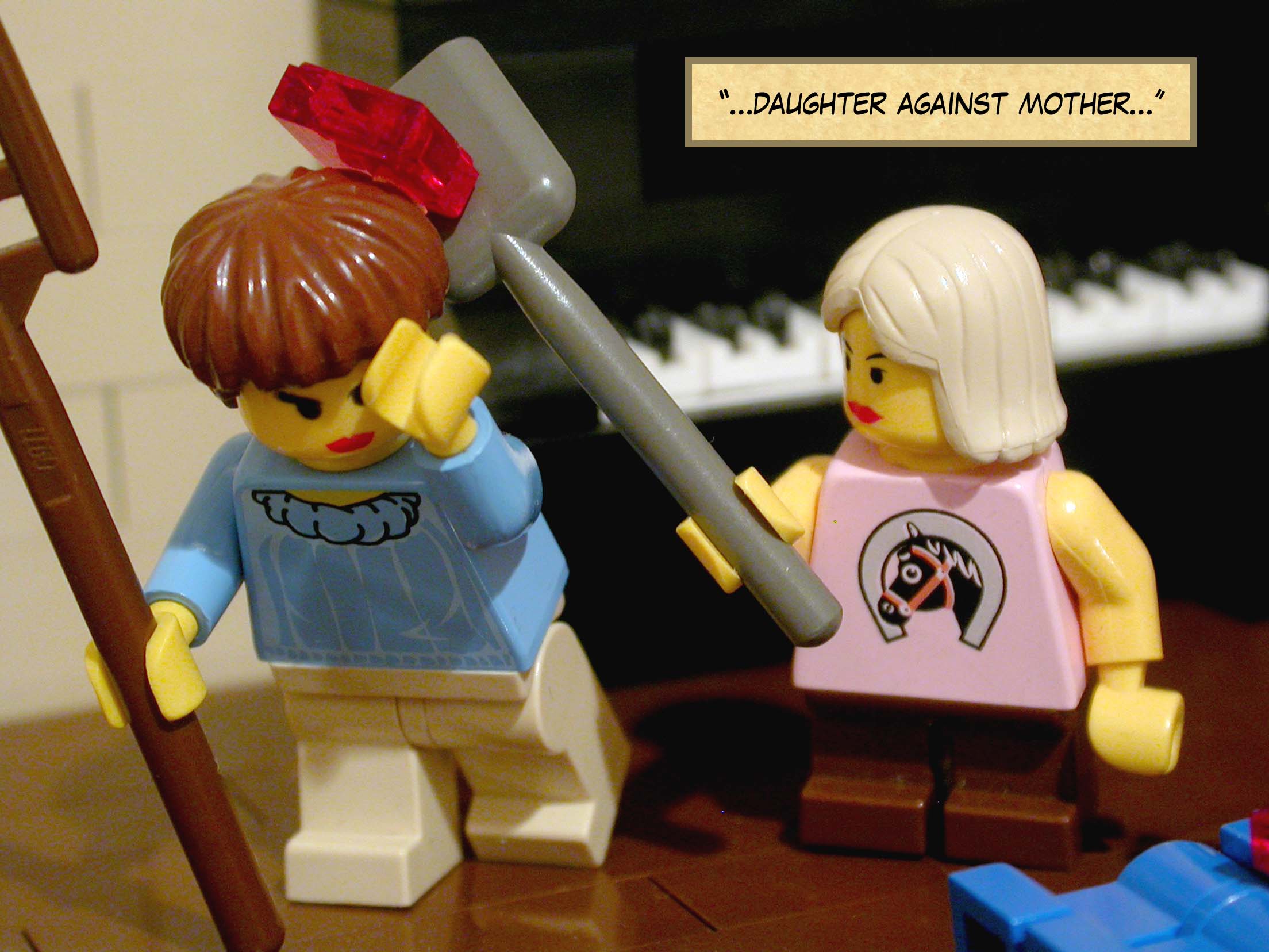 'And how I wish it were blazing already!'