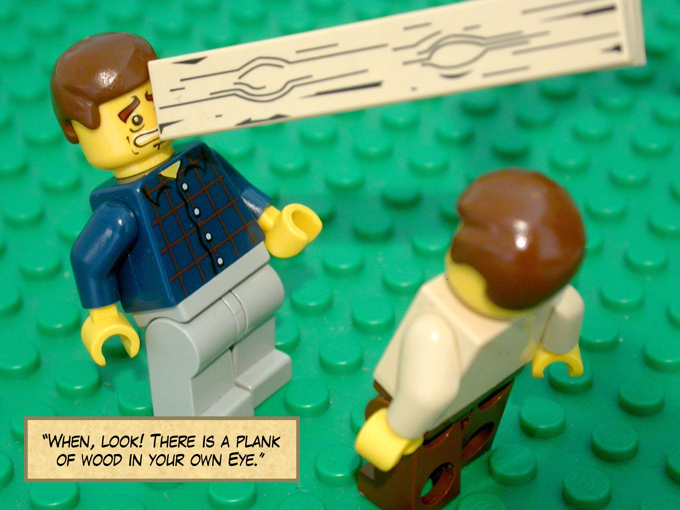 'For it will do you less harm to lose one part of yourself than to have your whole body thrown into hell.'