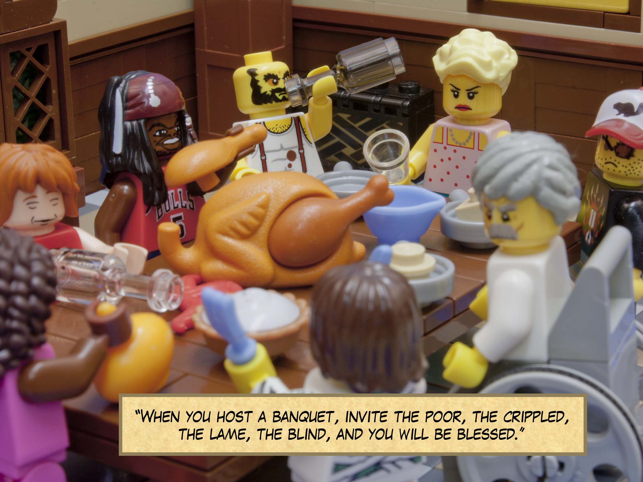 'Whenever you pray, do not be like the hypocrites who love to pray while standing in congregations so that people can see them.