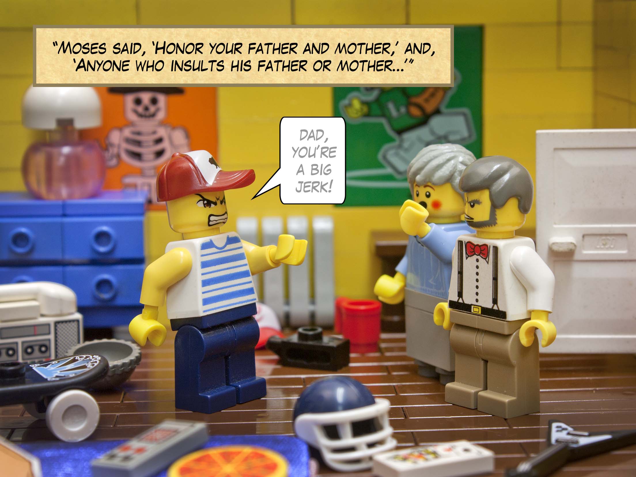 'If someone strikes you on the right cheek...'