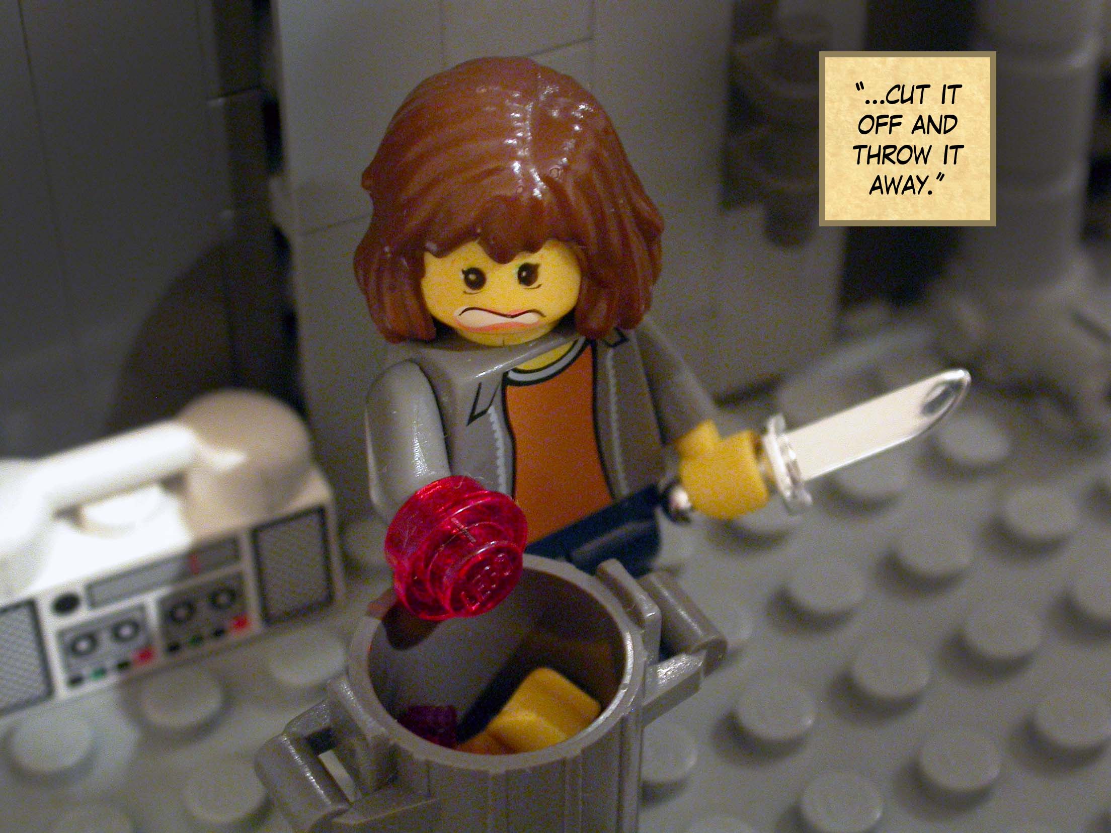 'Do not store up for yourselves treasures on earth. A man's life does not consist in the abundance of his possessions.'