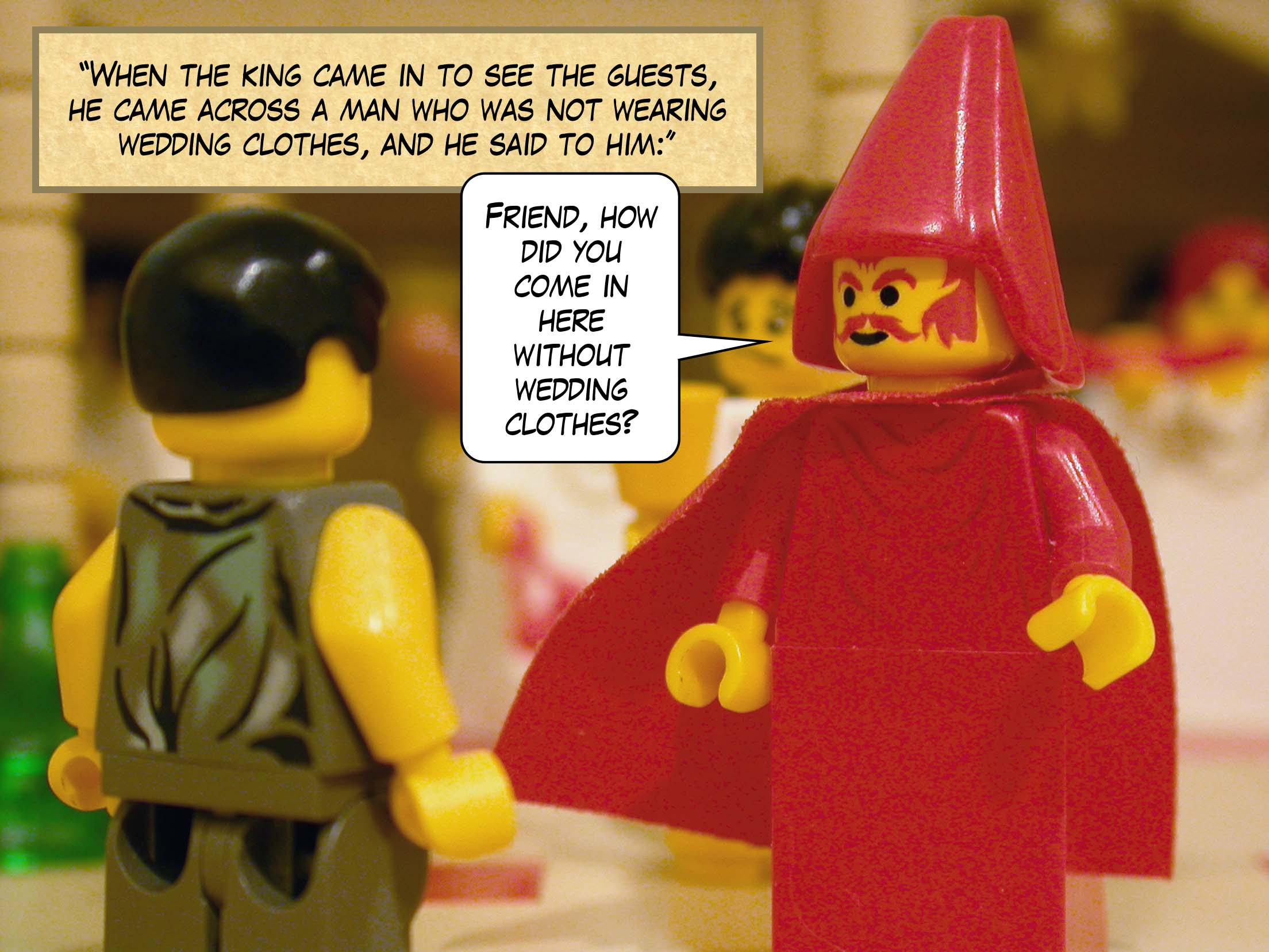 But the man was silent.<br>