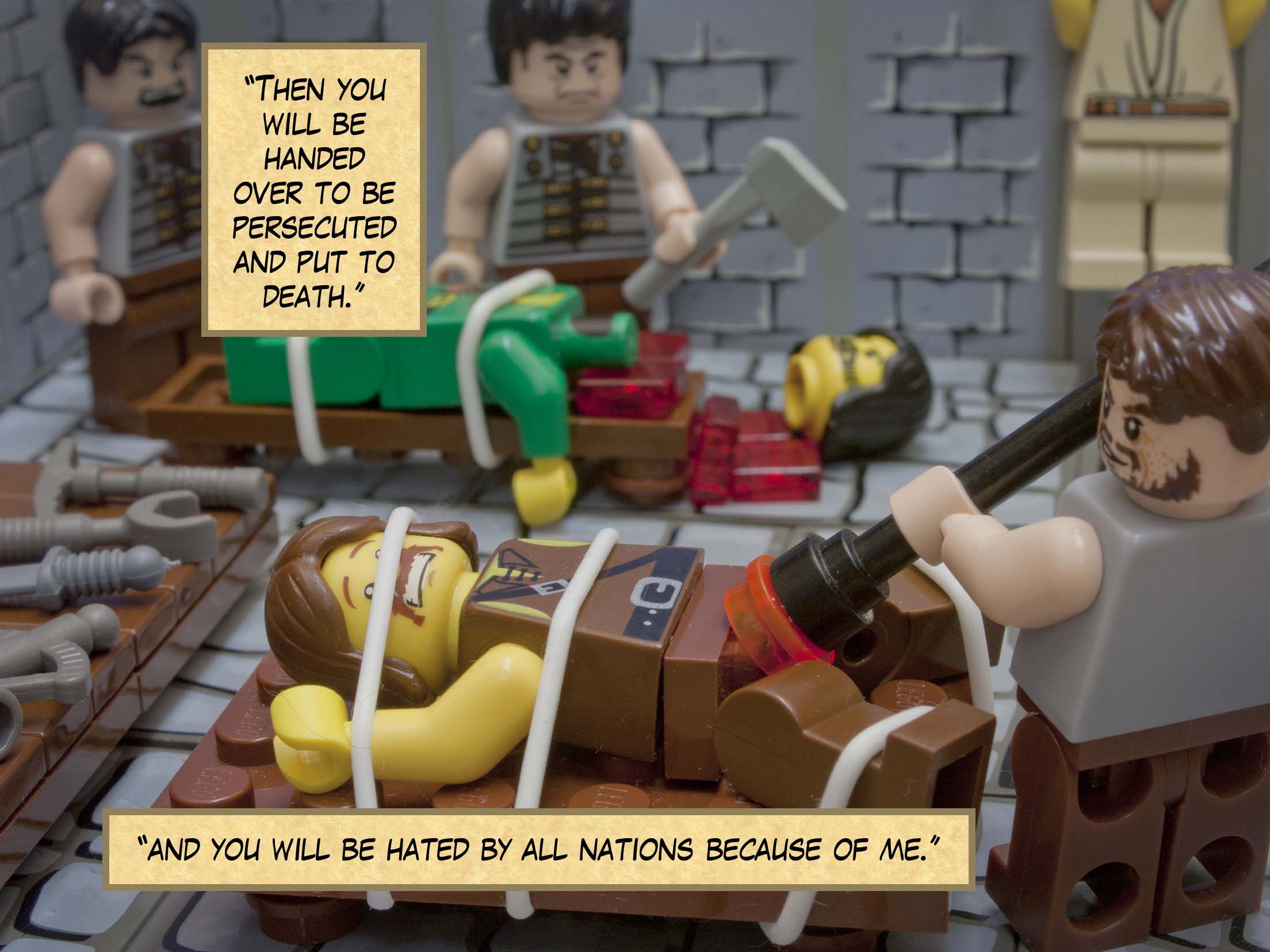 'Brother will hand over brother to death, and a father his child.'