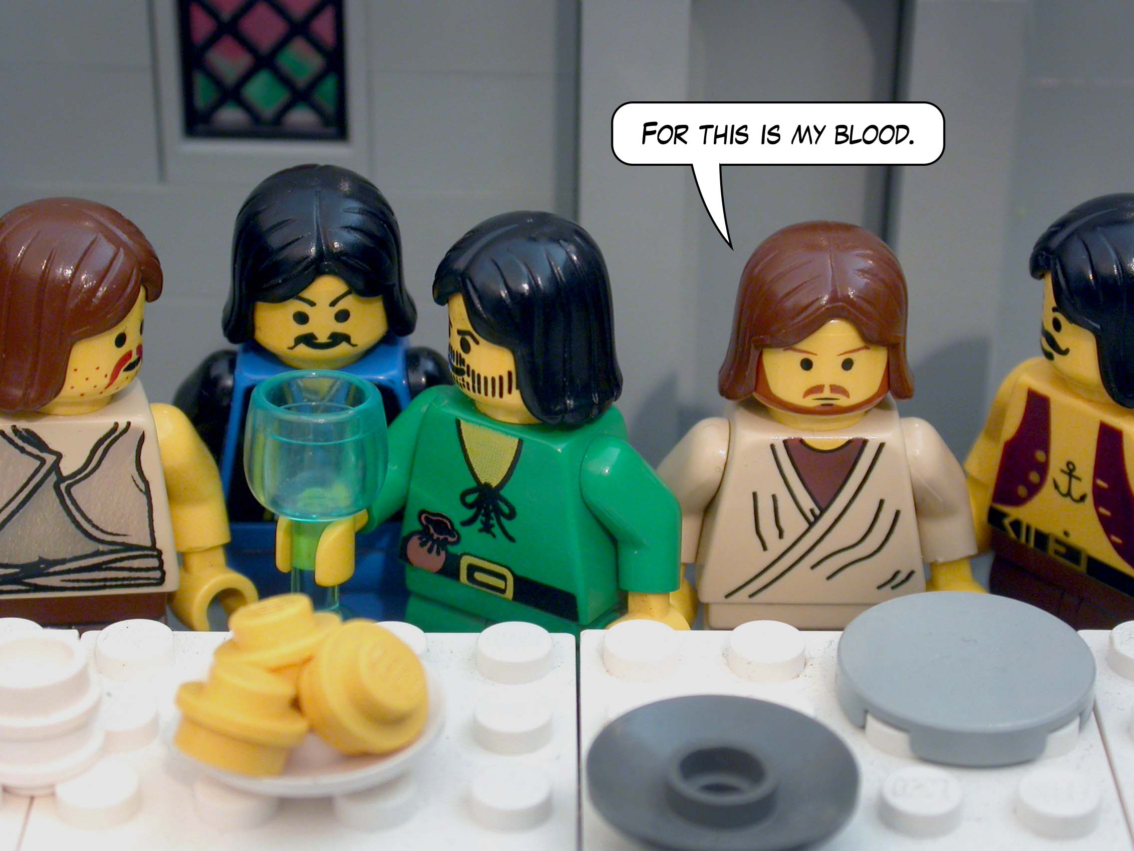 'For this is my blood.'