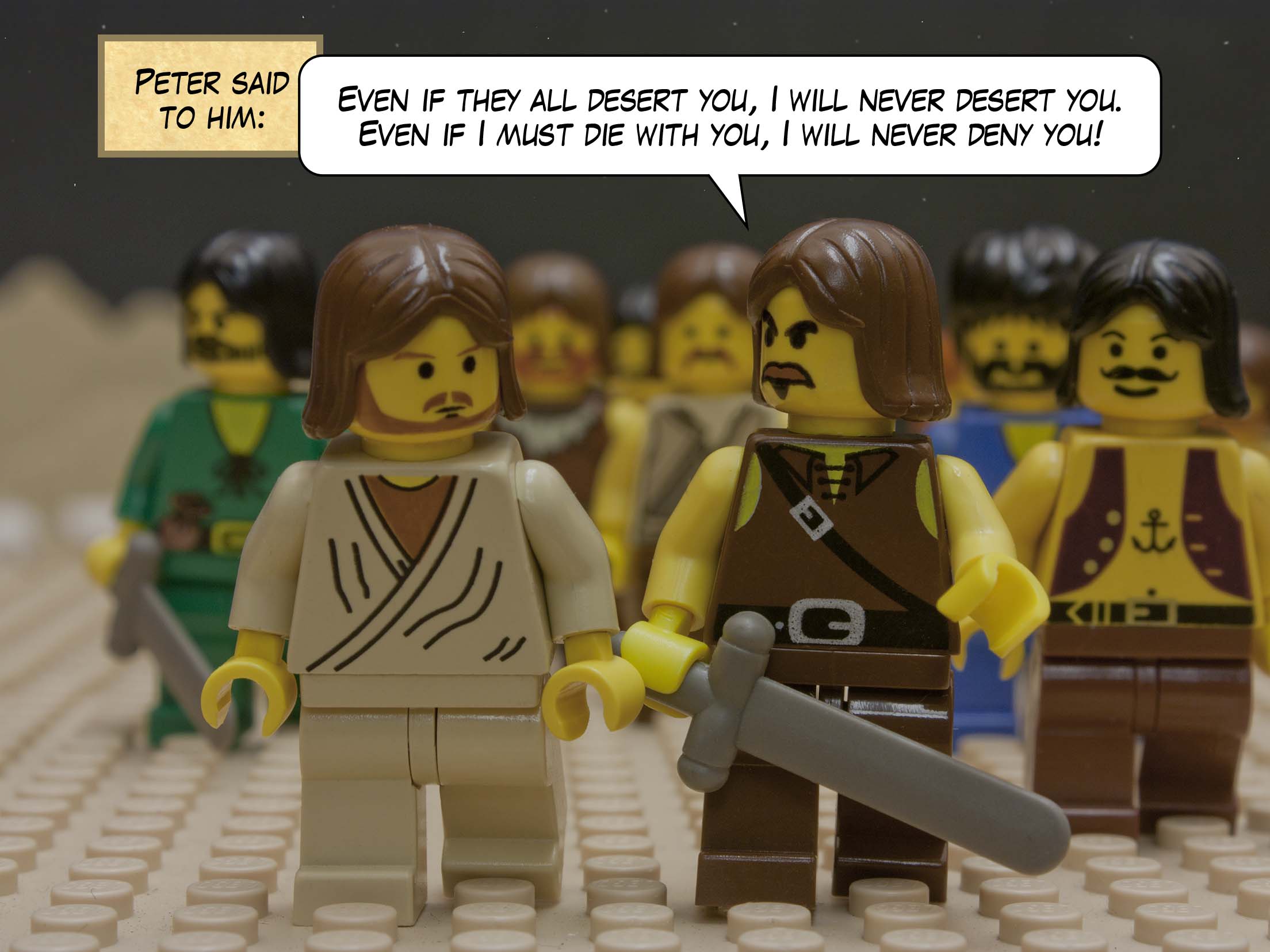 He became very troubled and distressed. He said to them, 'My soul is deeply grieved to the point of death.'