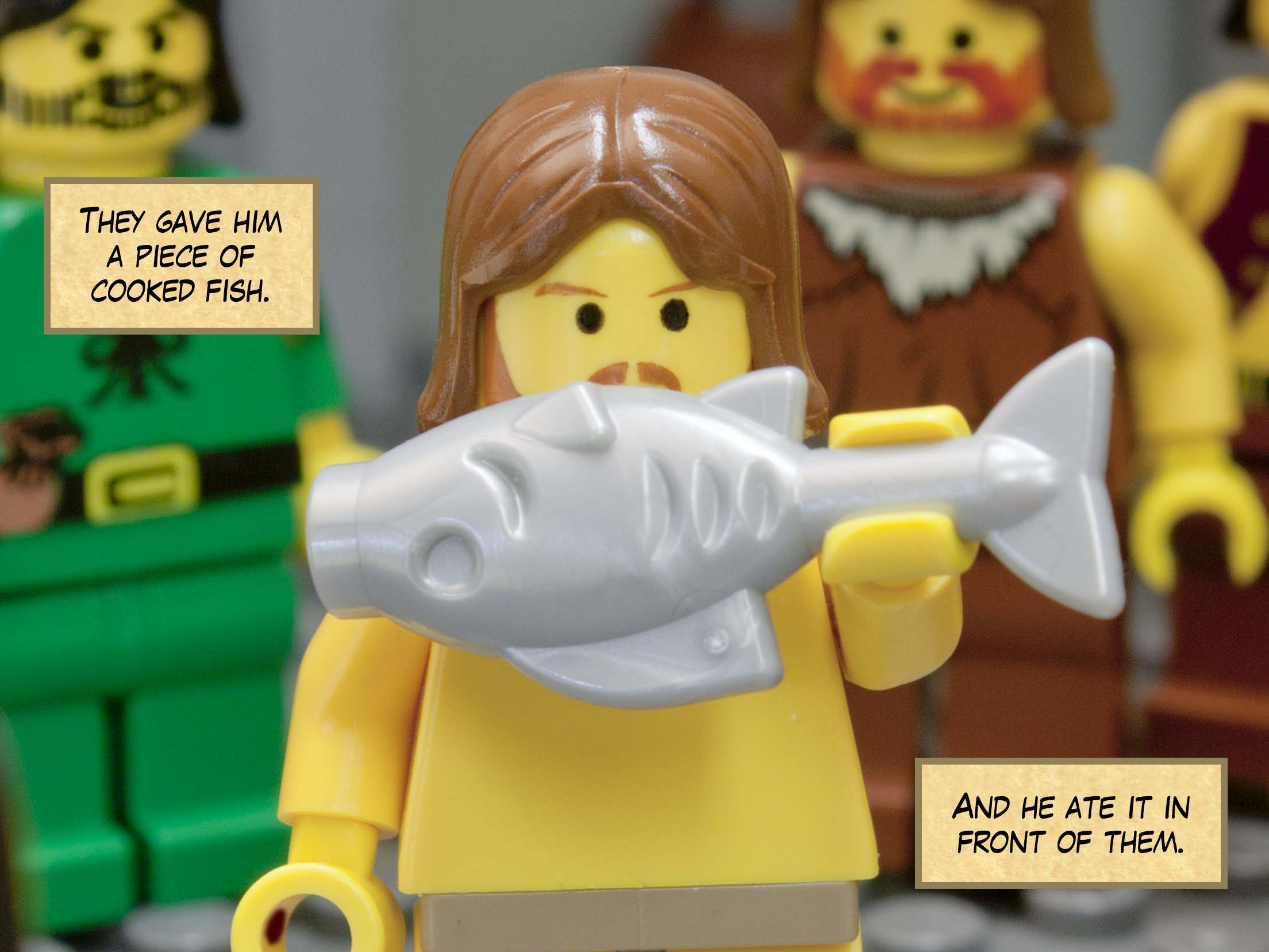 After he said this, he showed them his hands and his side. Then the disciples rejoiced when they saw the Lord.