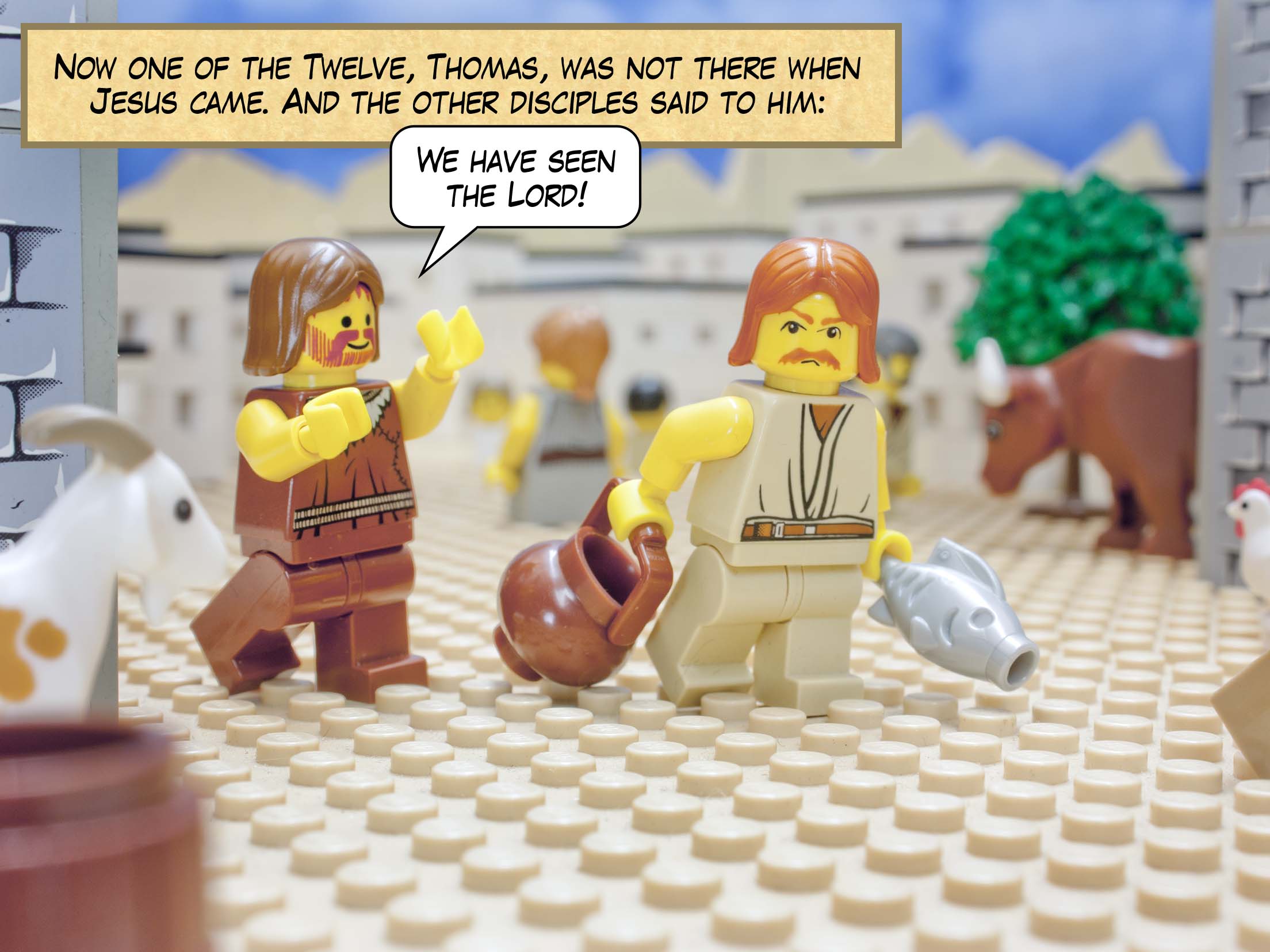 Jesus said to them again, 'Peace be with you. As the Father has sent me, so I send you.' When he had said this, he breathed on them and said to them, 'Receive the Holy Spirit.'