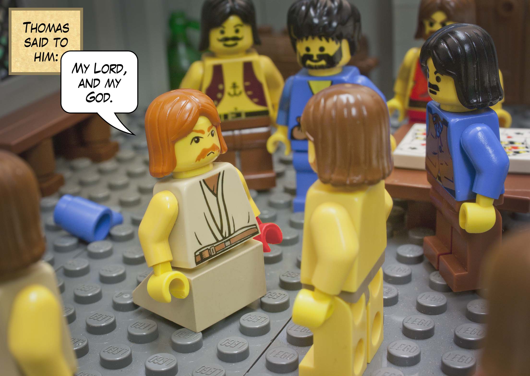 Jesus said to him, 'Have you believed because you have seen me?'