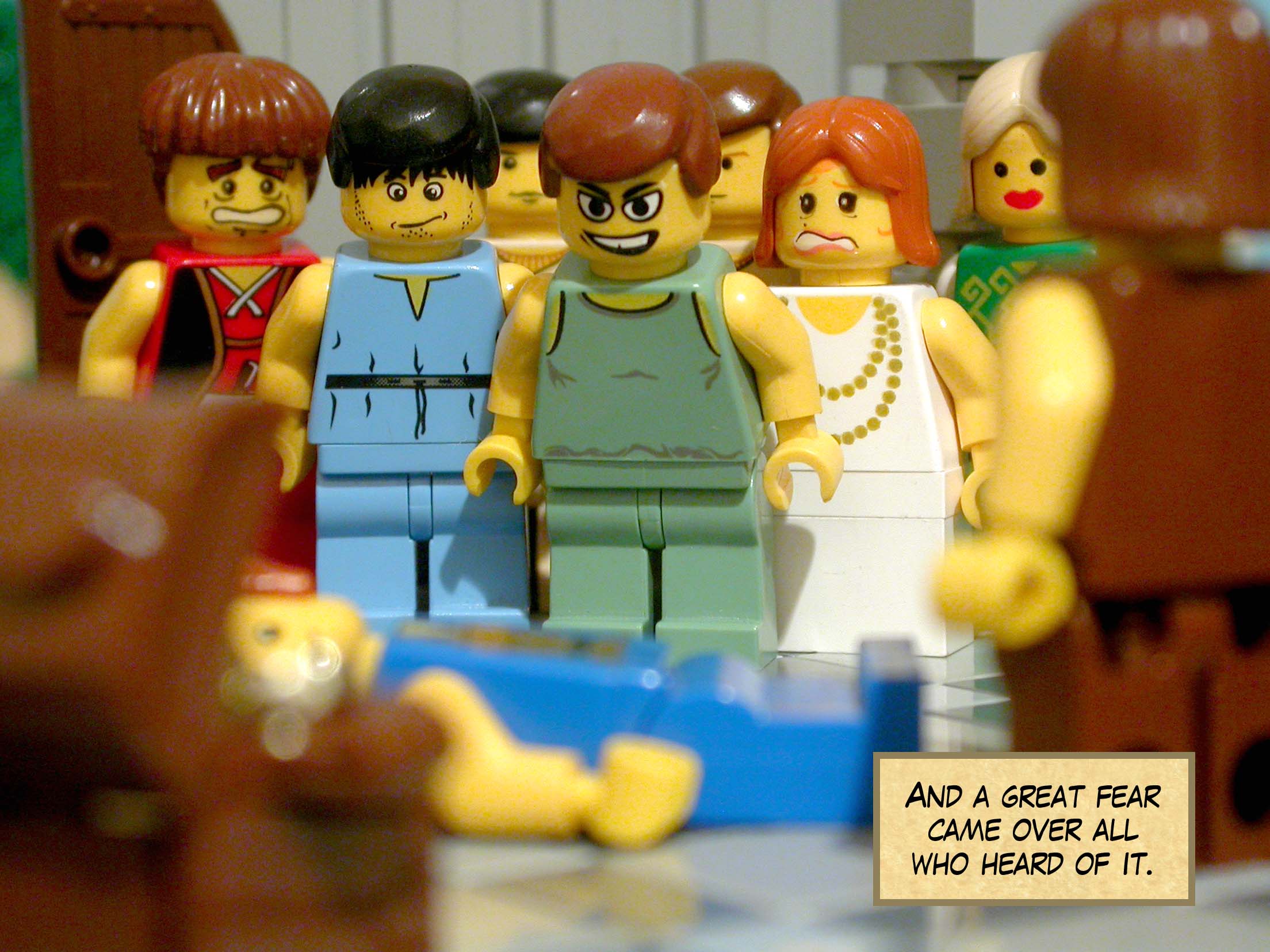 And a great fear came over all who heard of it.