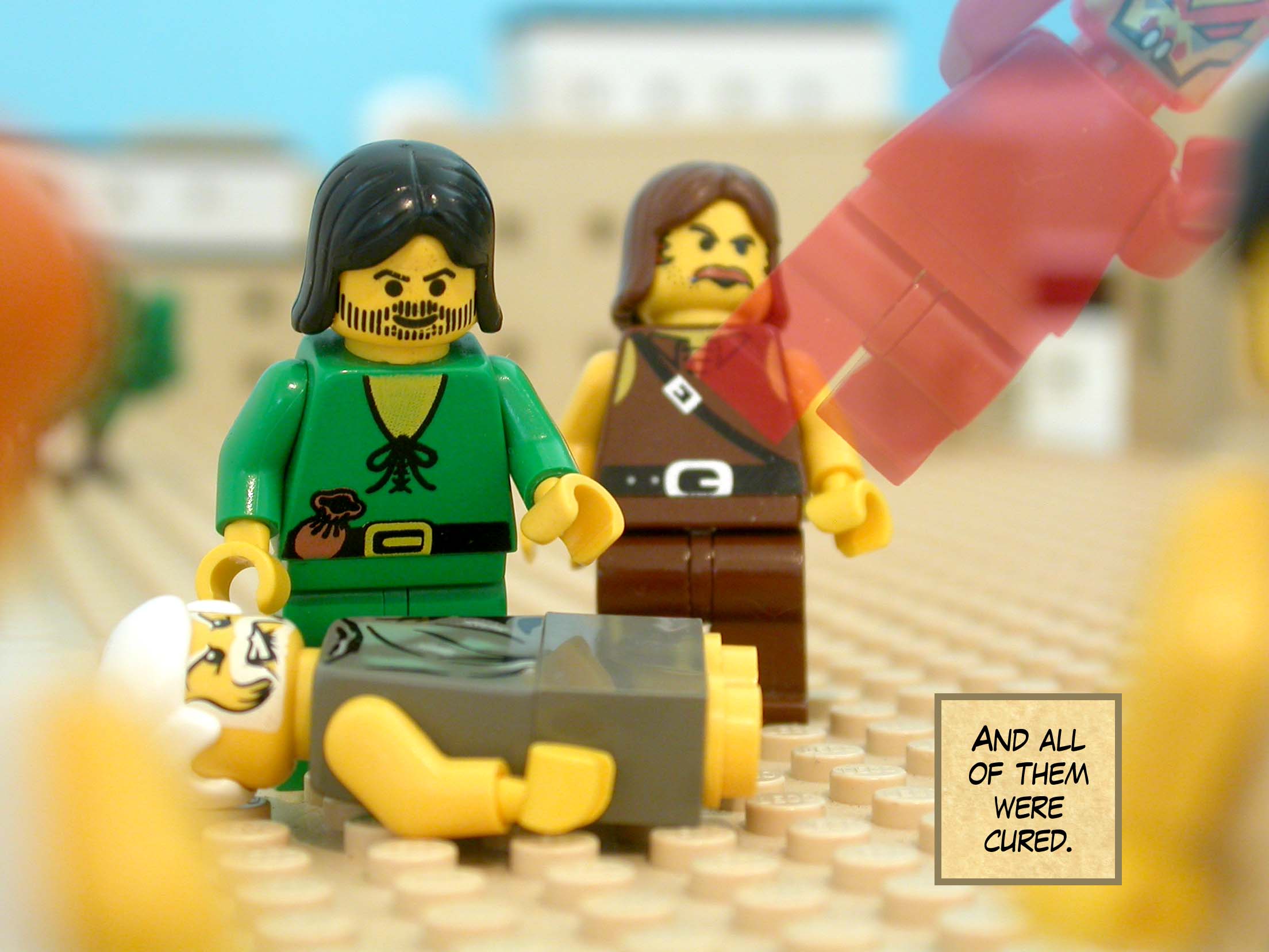 And all of them were cured.