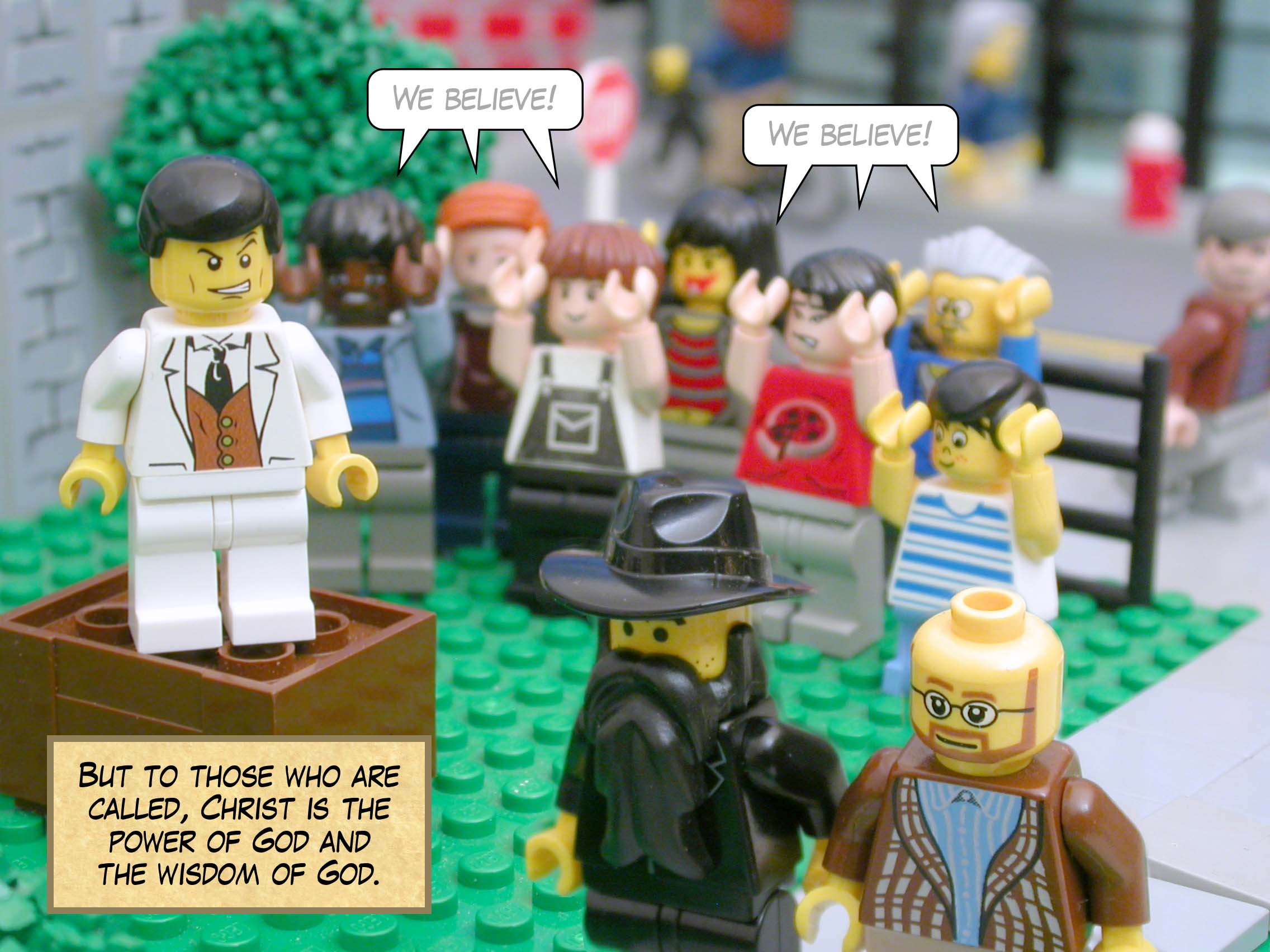 But to those who are called, Christ is the power of God and the wisdom of God.