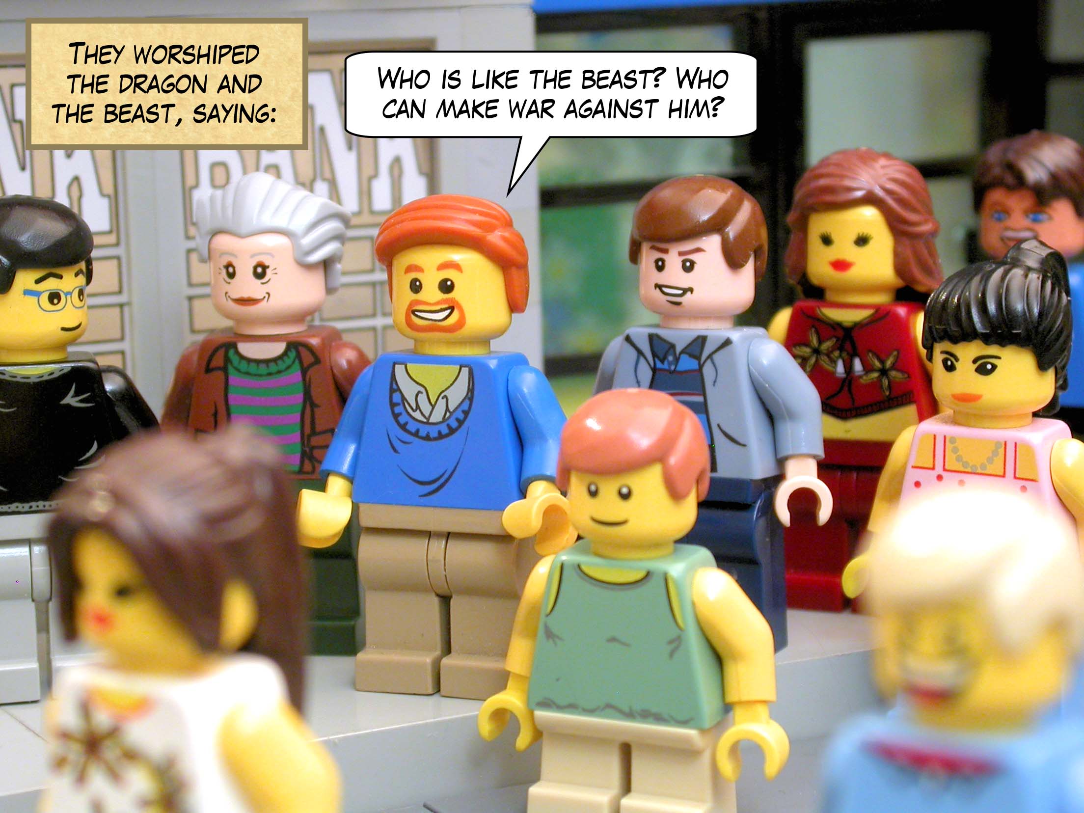 The beast was given a mouth to utter proud words and blasphemies and to exercise his authority for forty-two months.