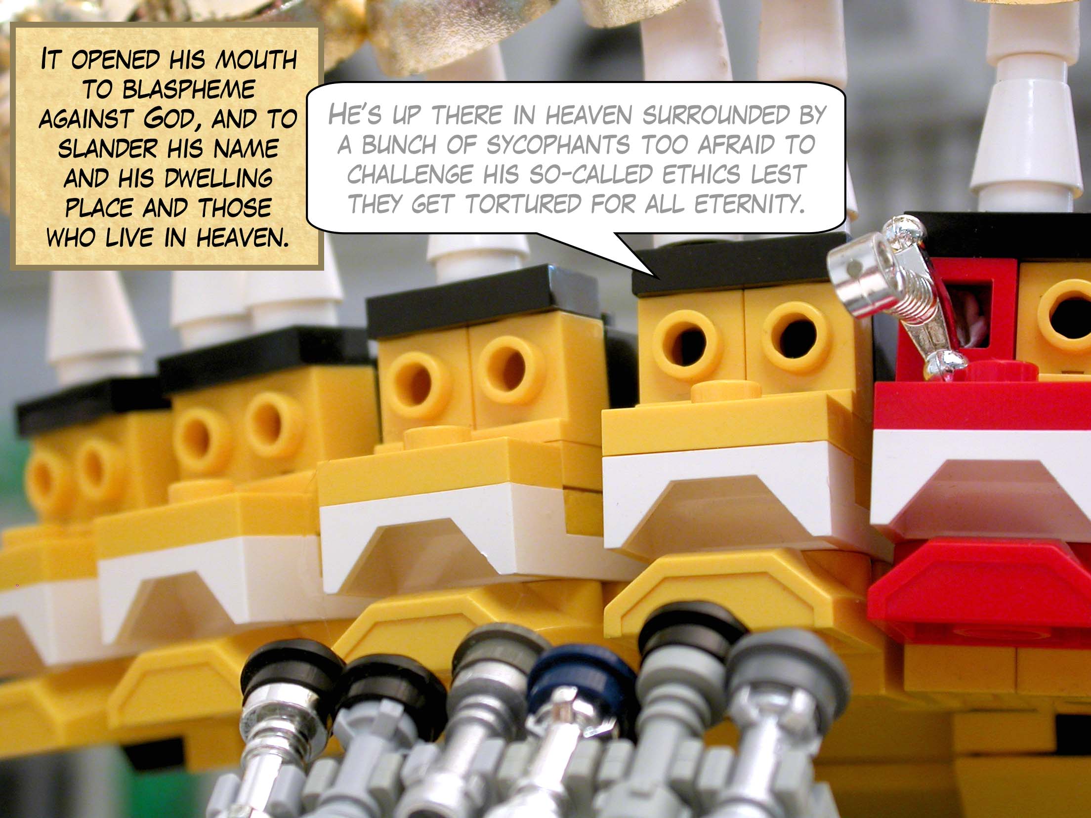 The beast was permitted to make war against the saints and defeat them.