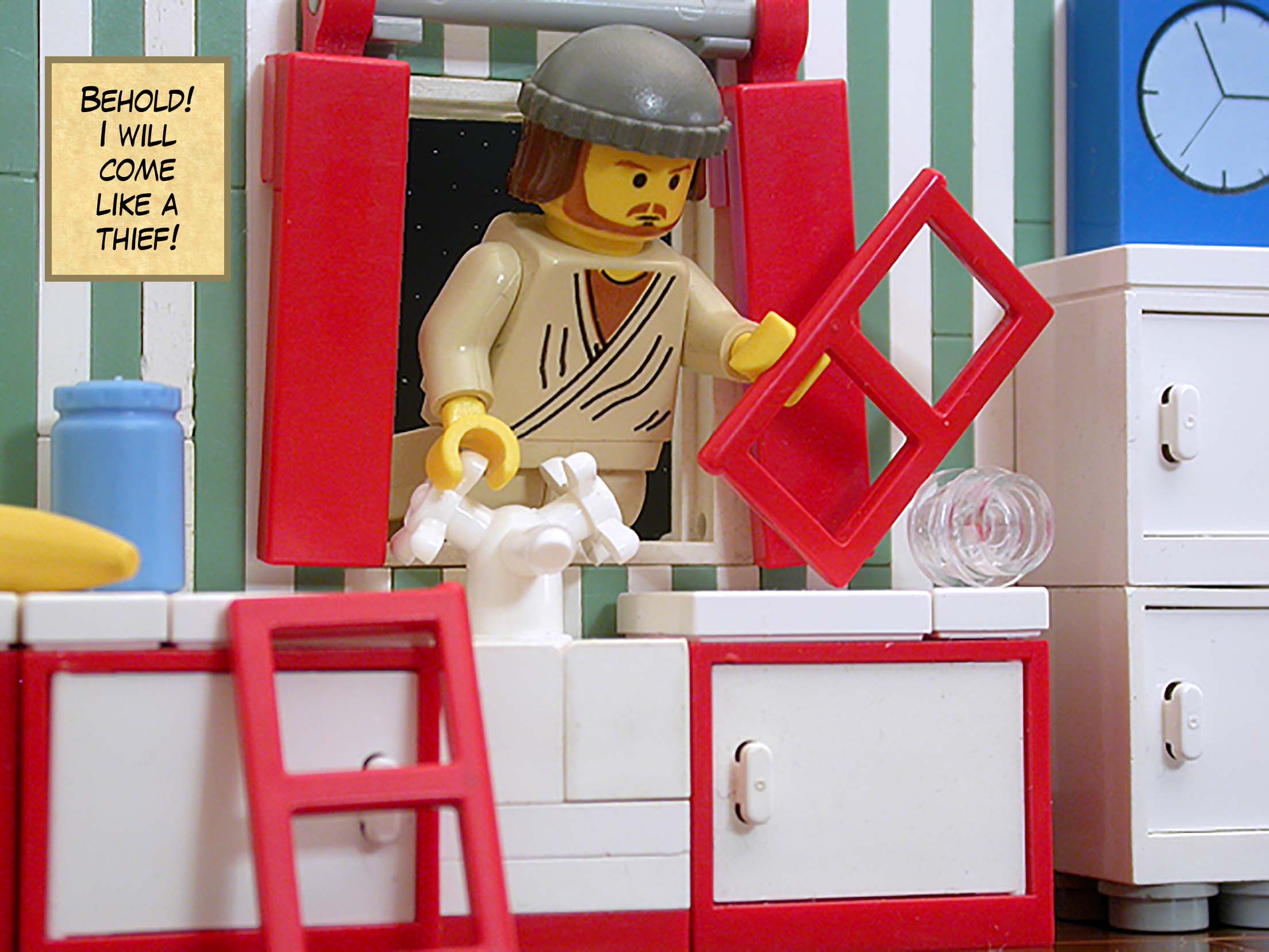 Behold! I will come like a thief!