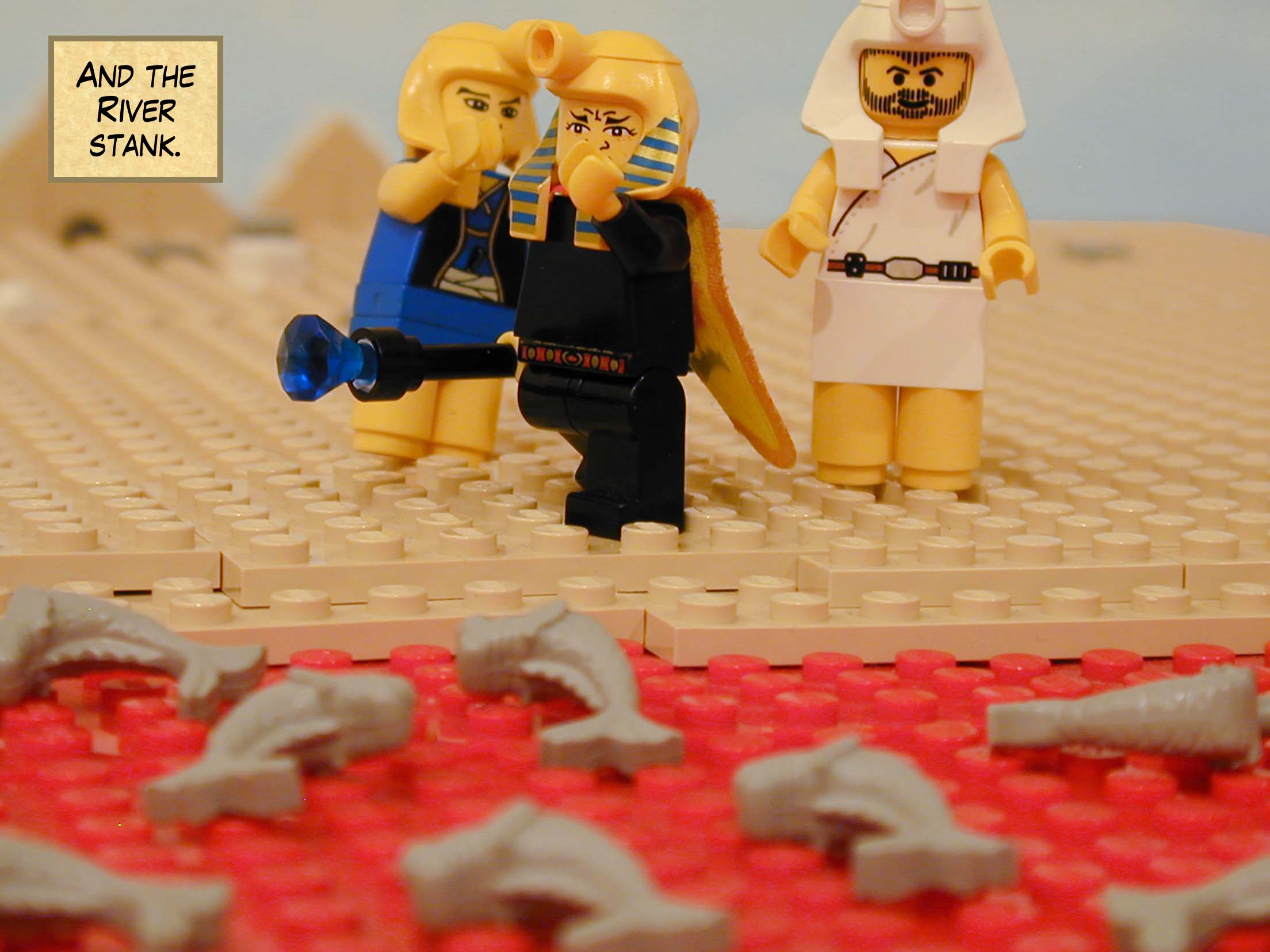 And the River stank.