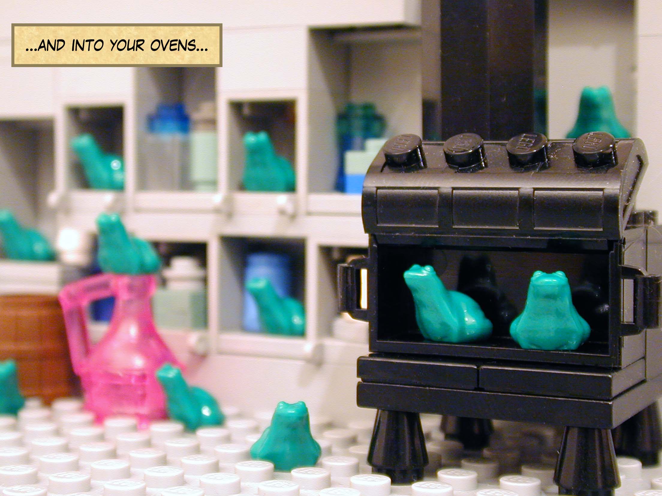 ...and into your ovens...