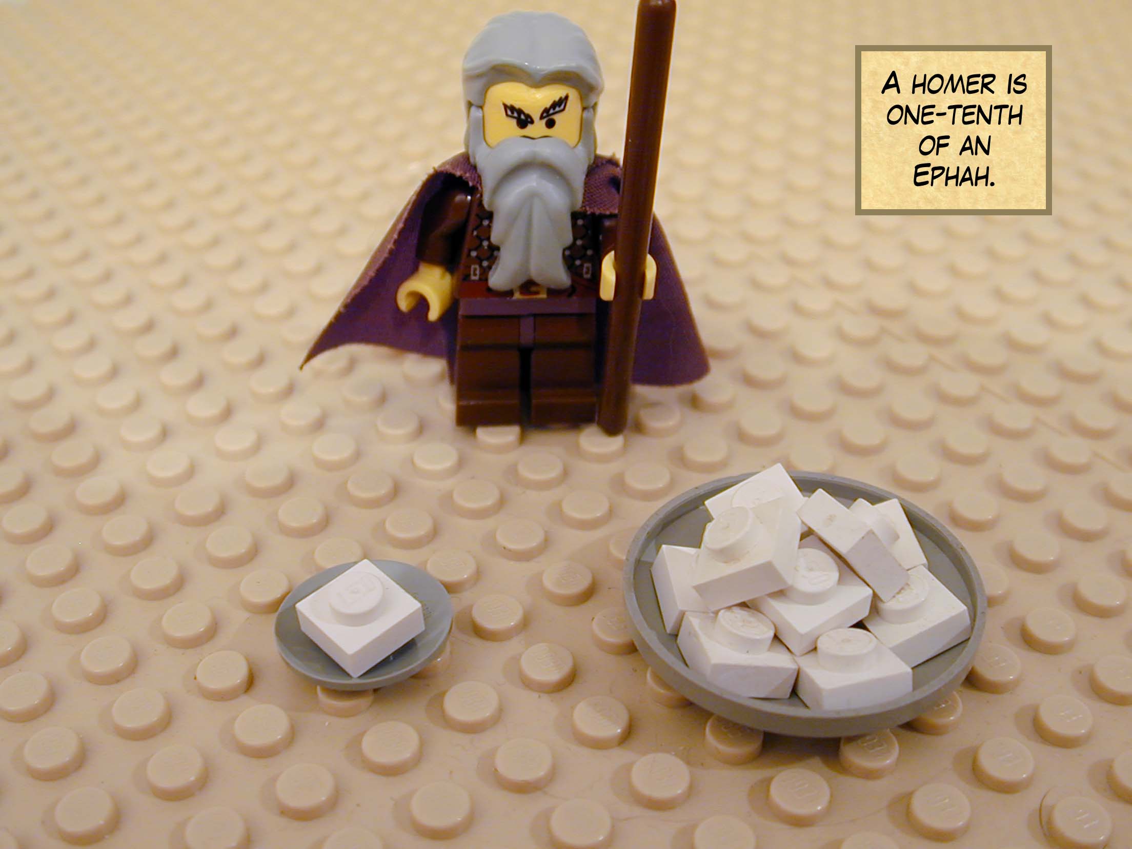 A homer is one-tenth of an Ephah.