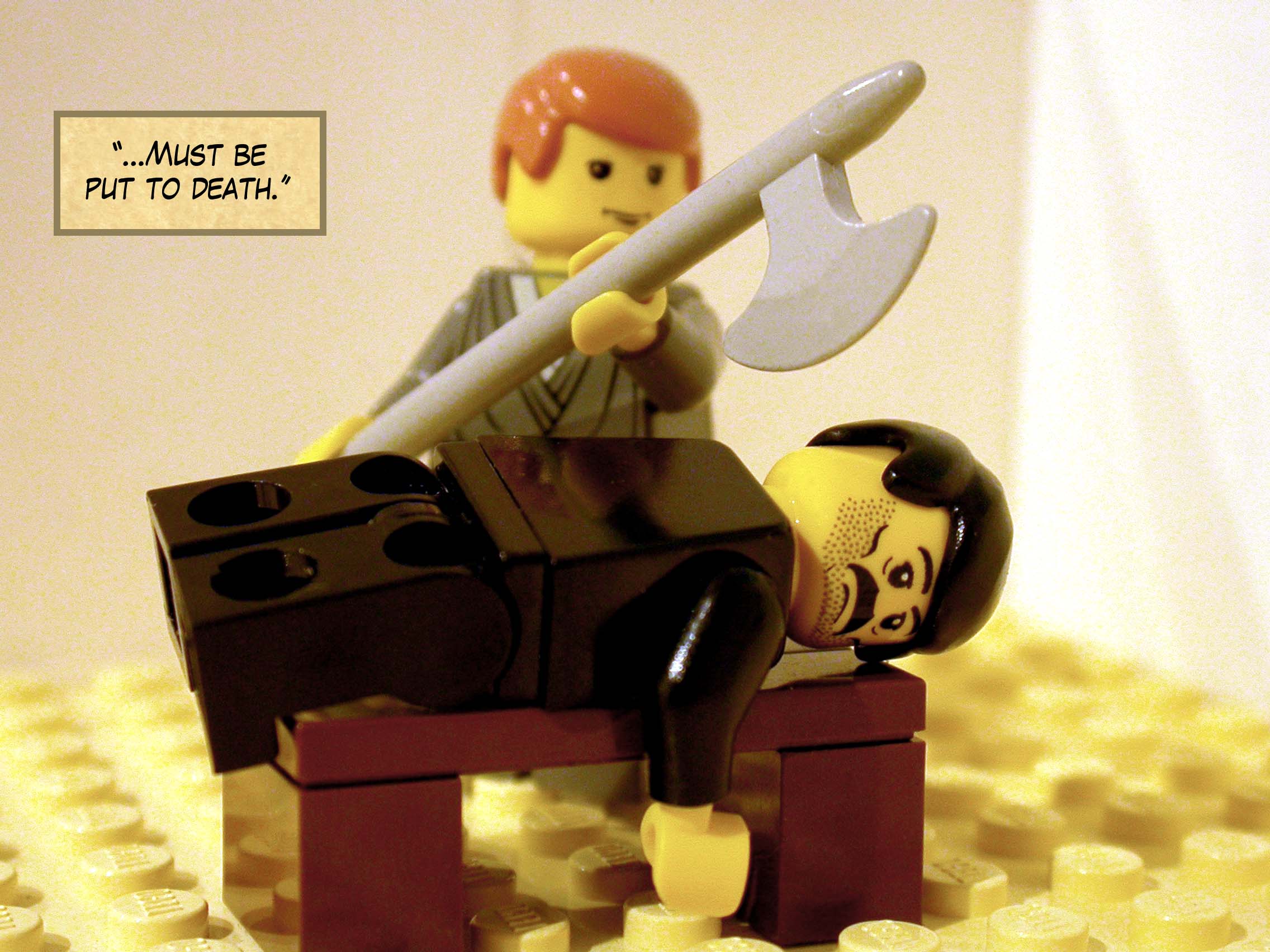 "Anyone who strikes a man and kills him must be put to death."