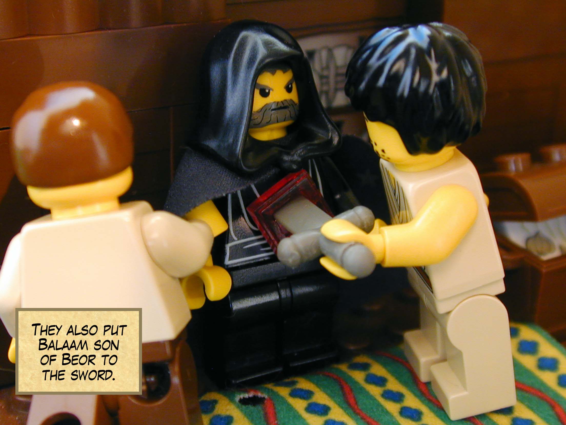 They also put Balaam son of Beor to the sword.