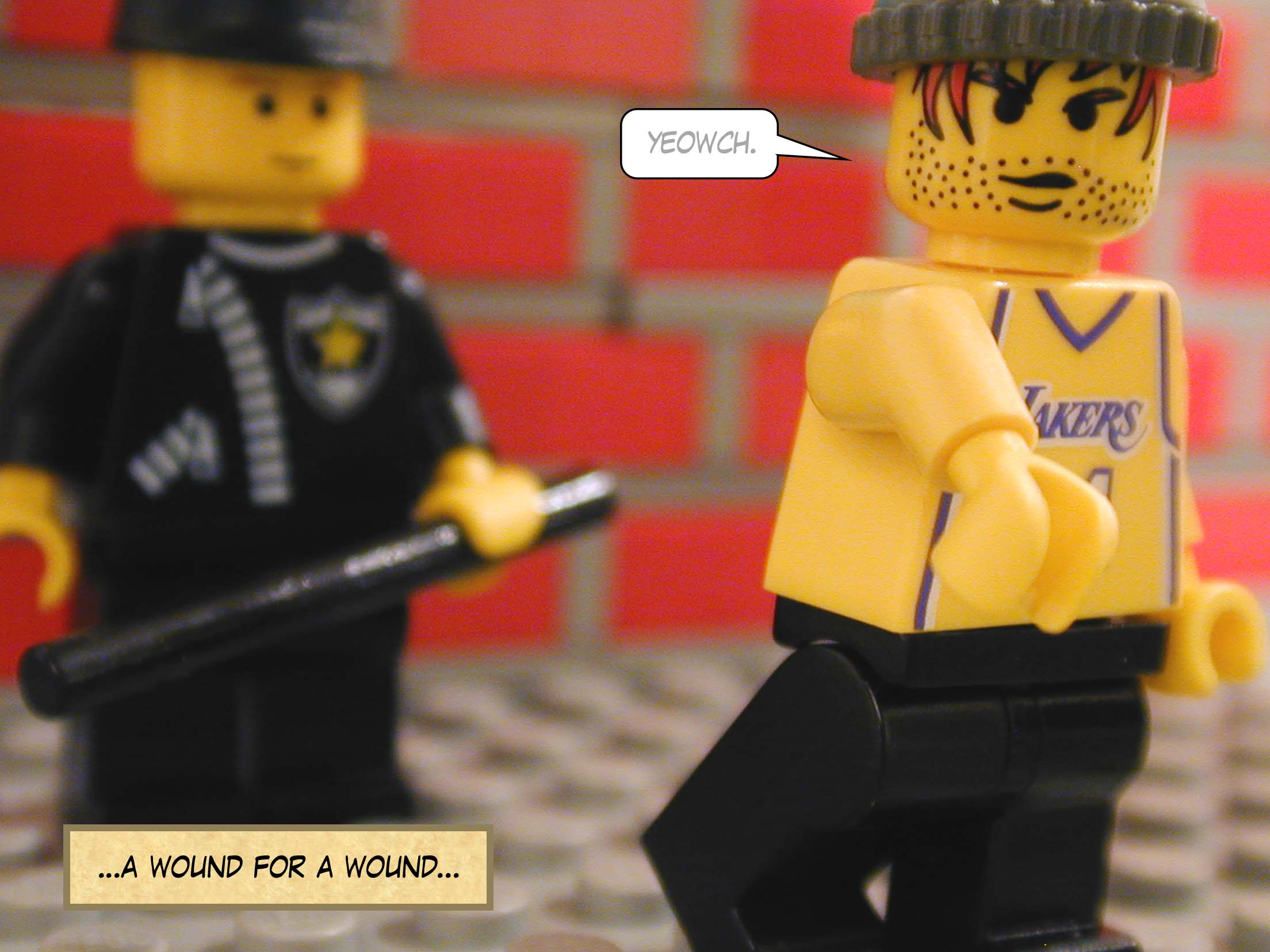 '...wound for wound...'