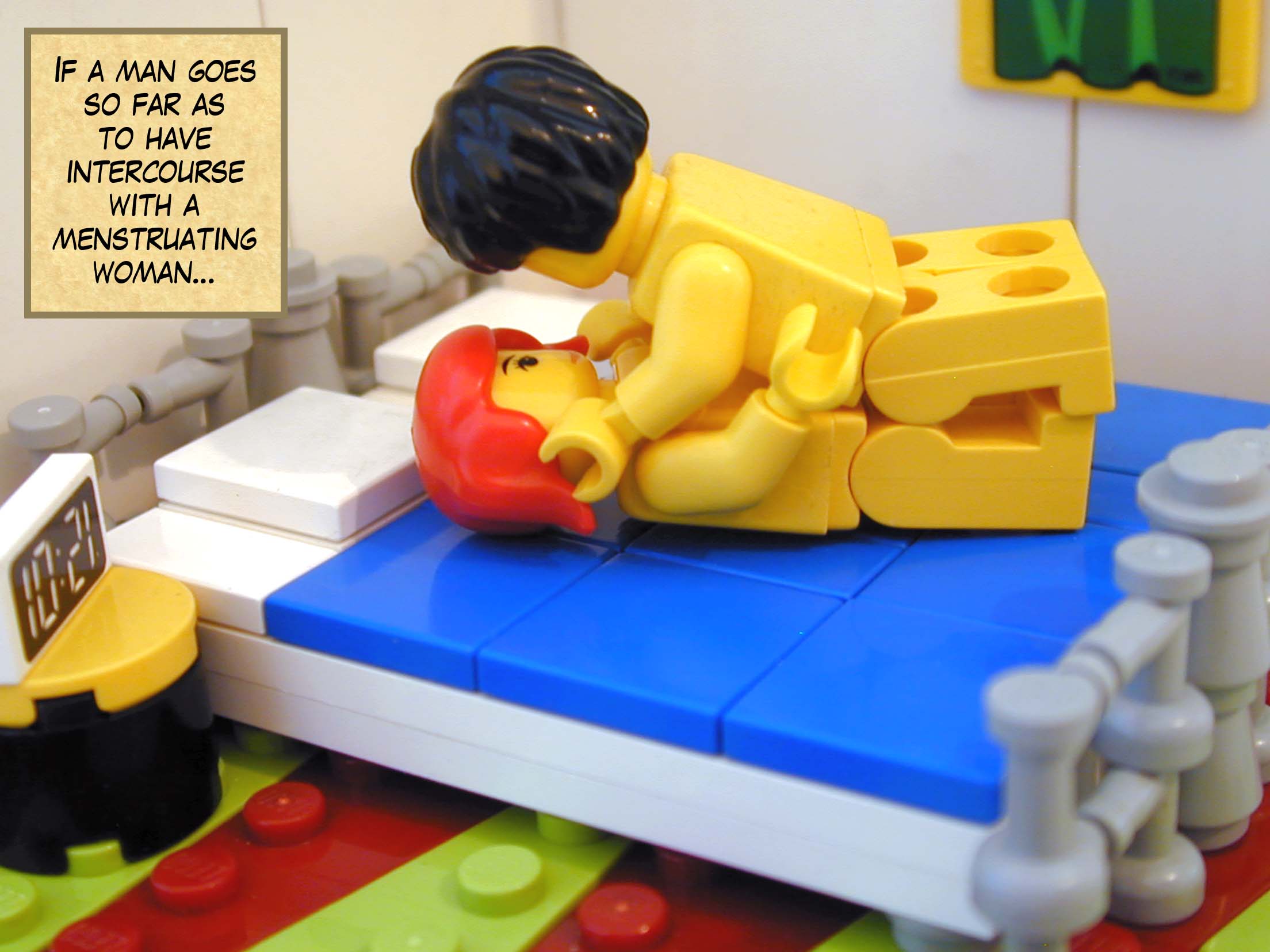 'If a man goes so far as to have intercourse with her...'