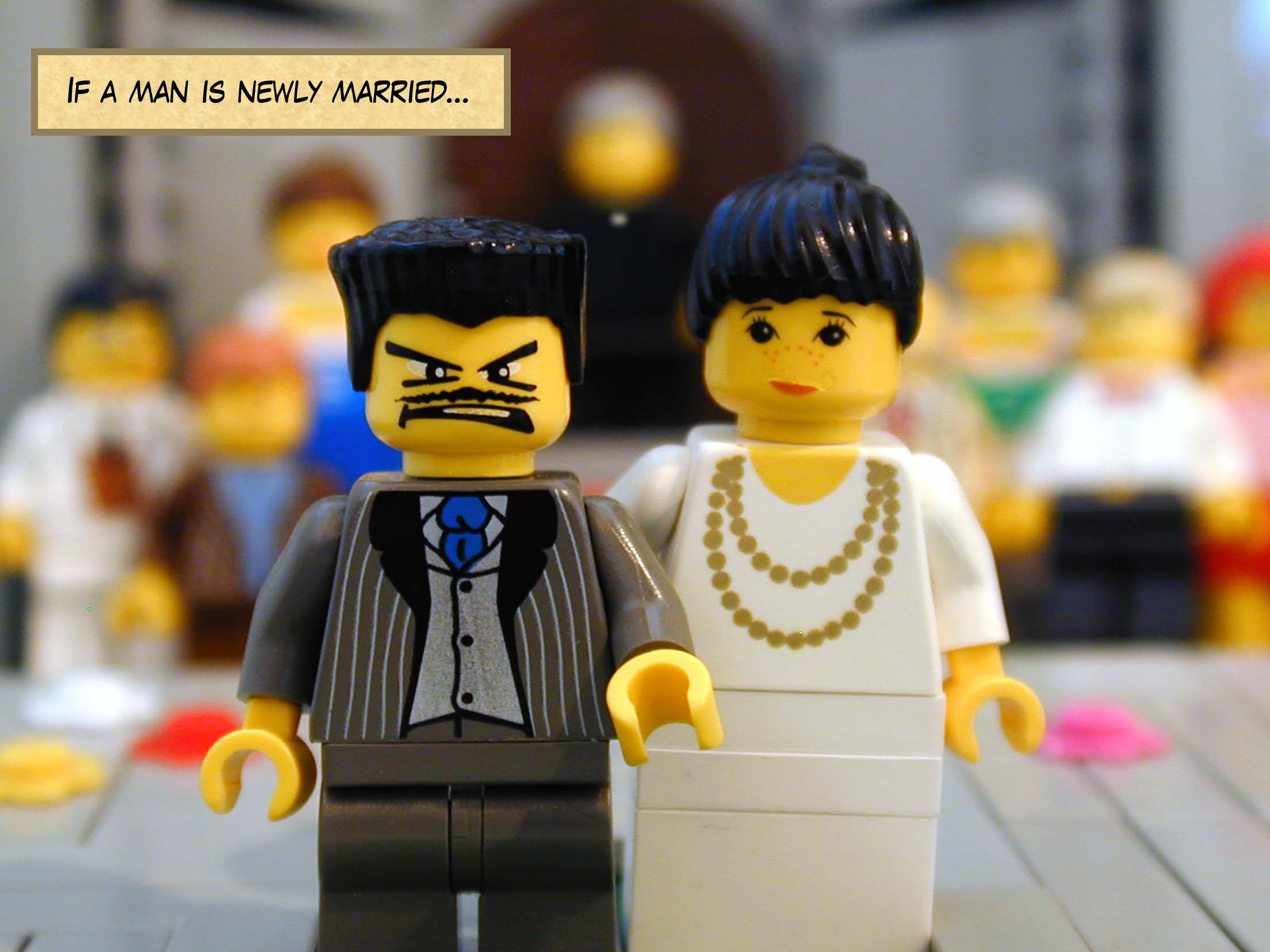 'If a man is newly married...'