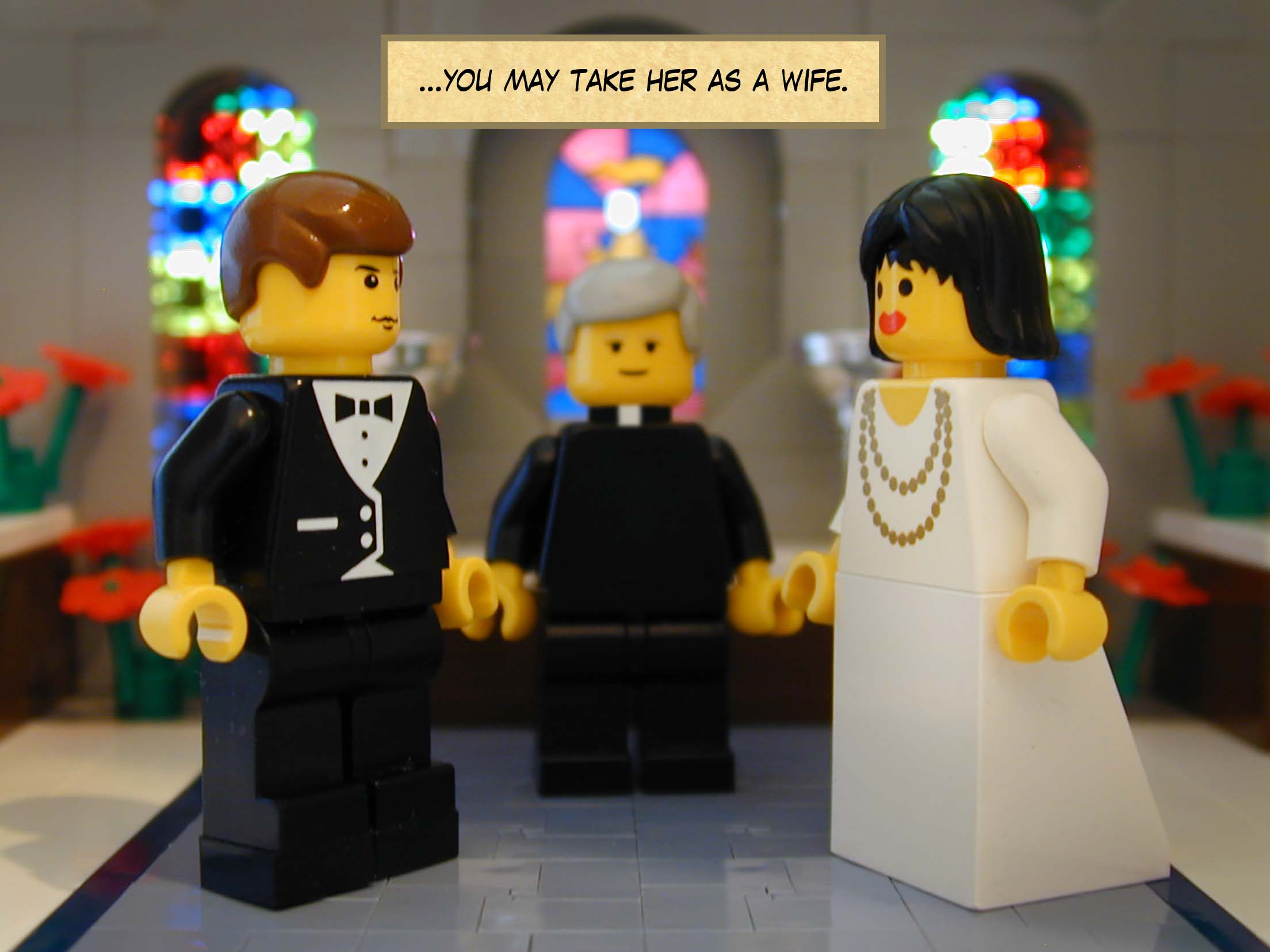 '...you may take her as a wife.'