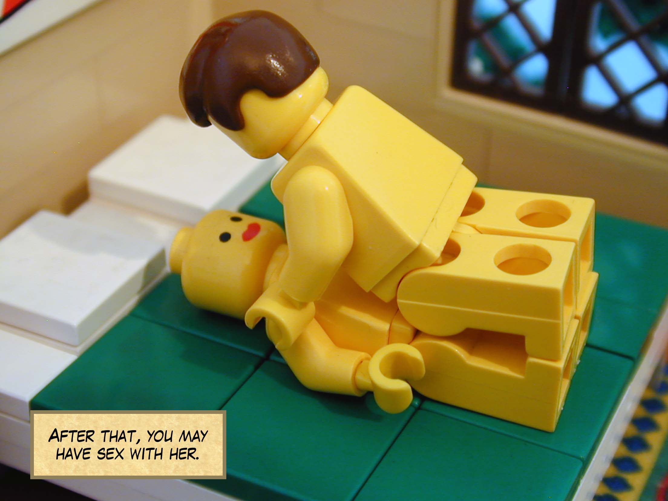 'After that, you may have sex with her.'