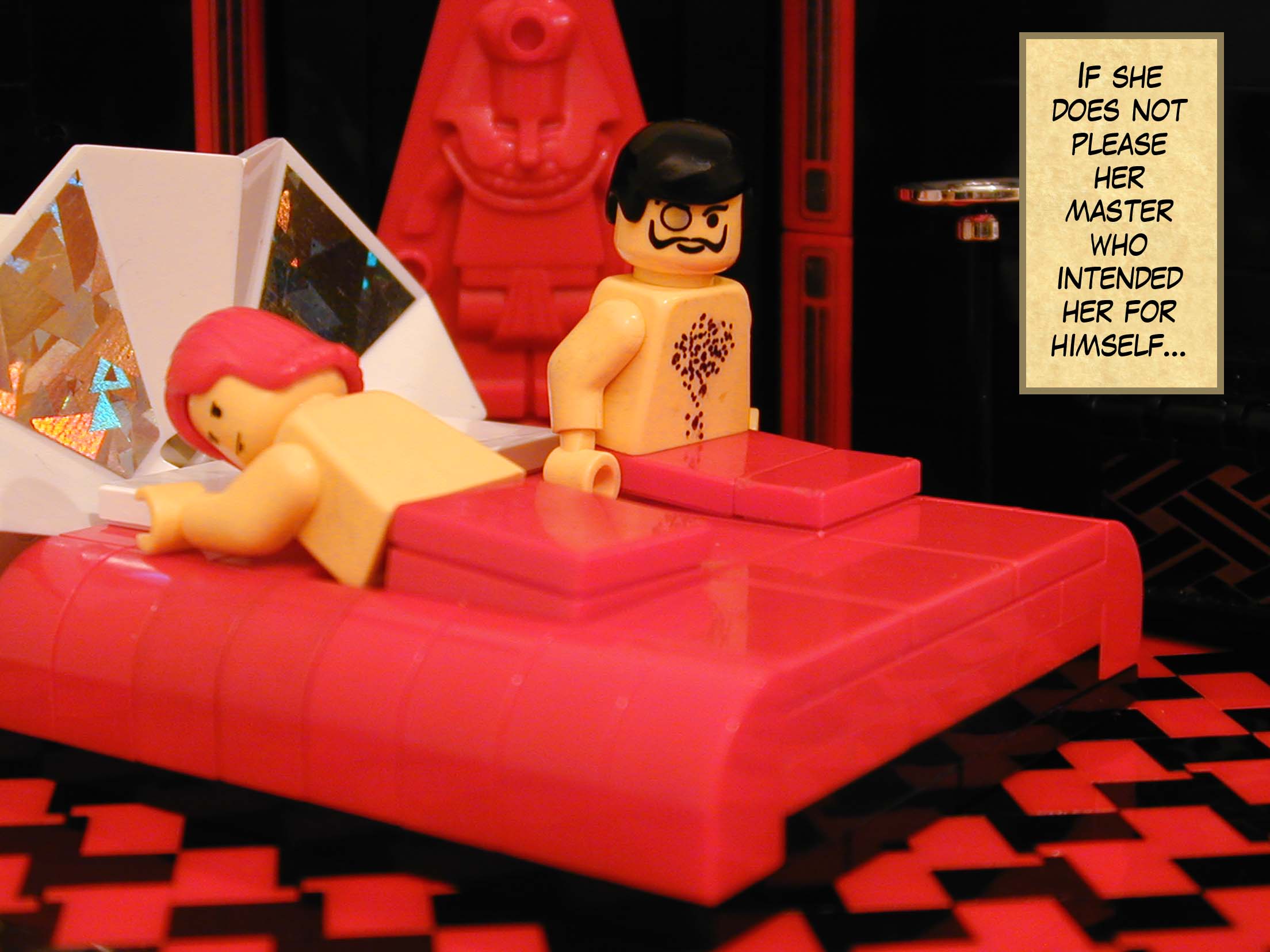 'If she does not please her master who intended her for himself...'