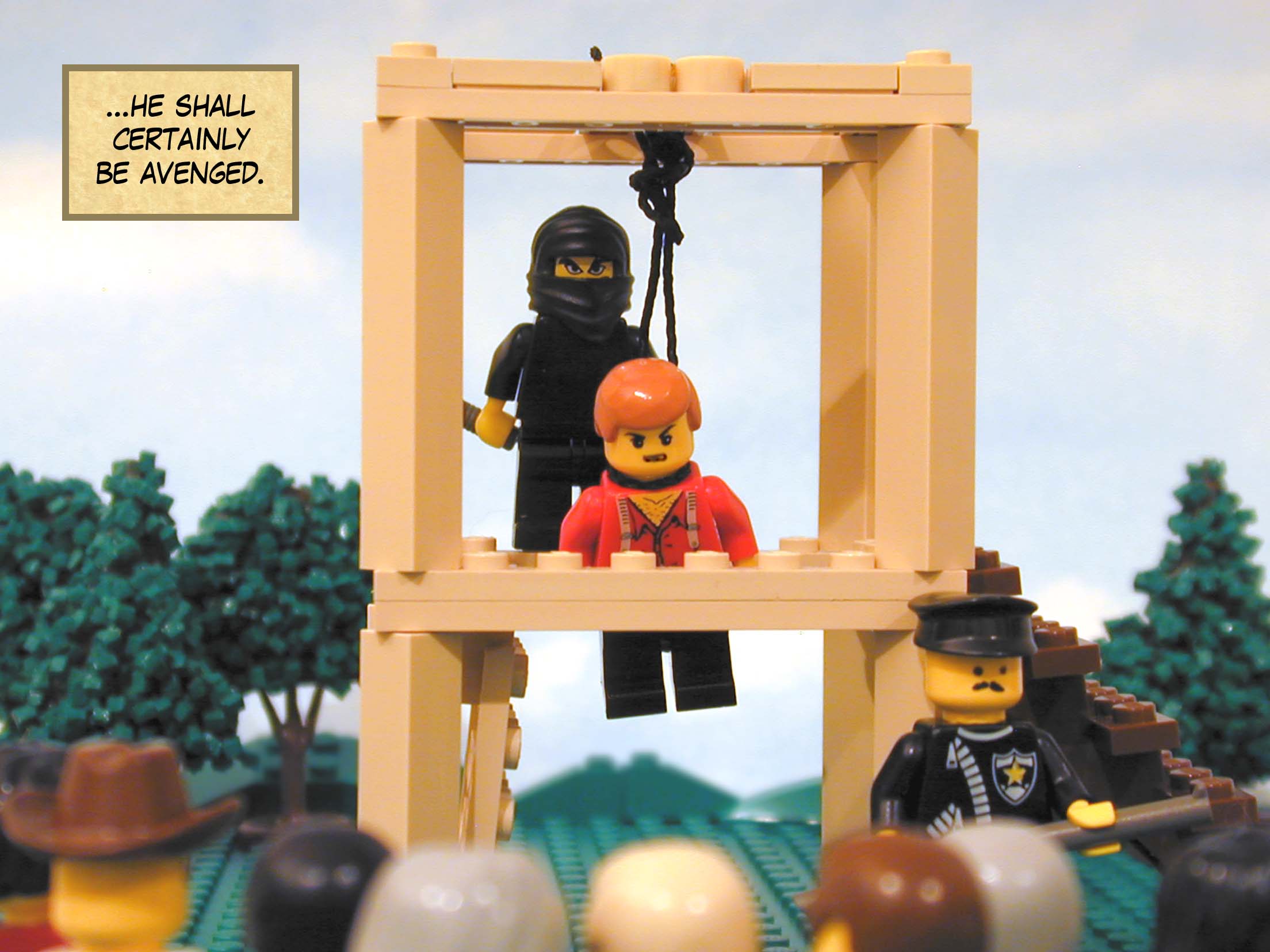 '...he shall certainly be avenged.'