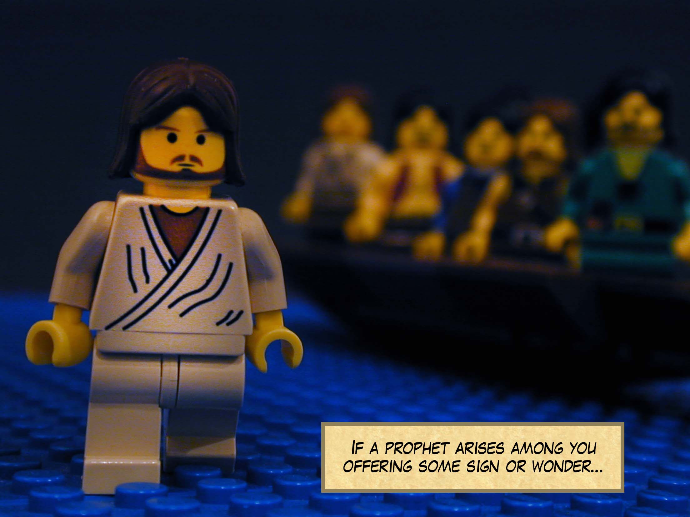 'If a prophet arises among you offering some sign or wonder...'