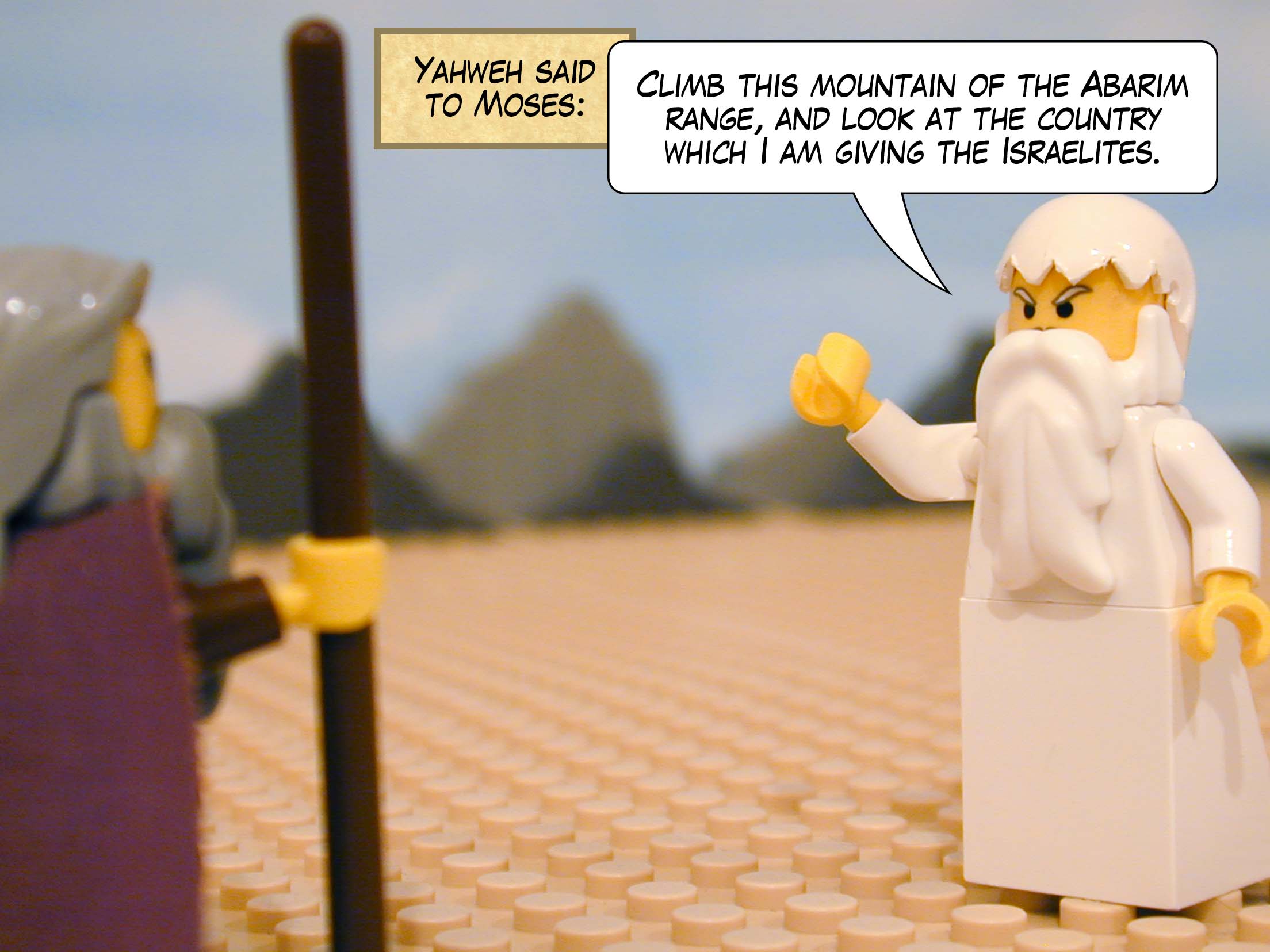 Yahweh said to Moses: The time is near when you must die. This people will soon prostitute themselves to foreign gods. My anger shall blaze against them, and I will desert them.