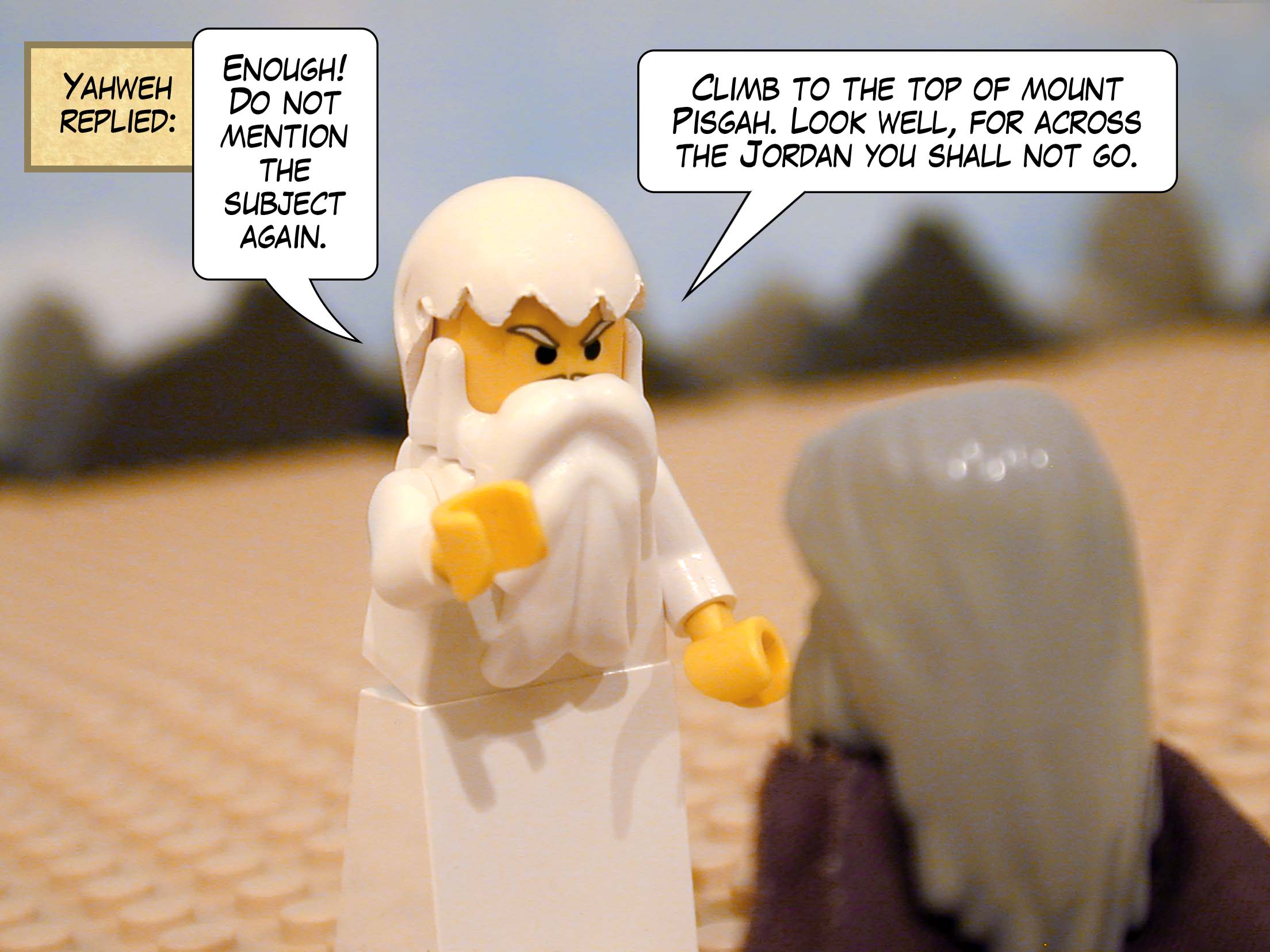 There in the land of Moab, Moses, servant of Yahweh, died as Yahweh decreed.