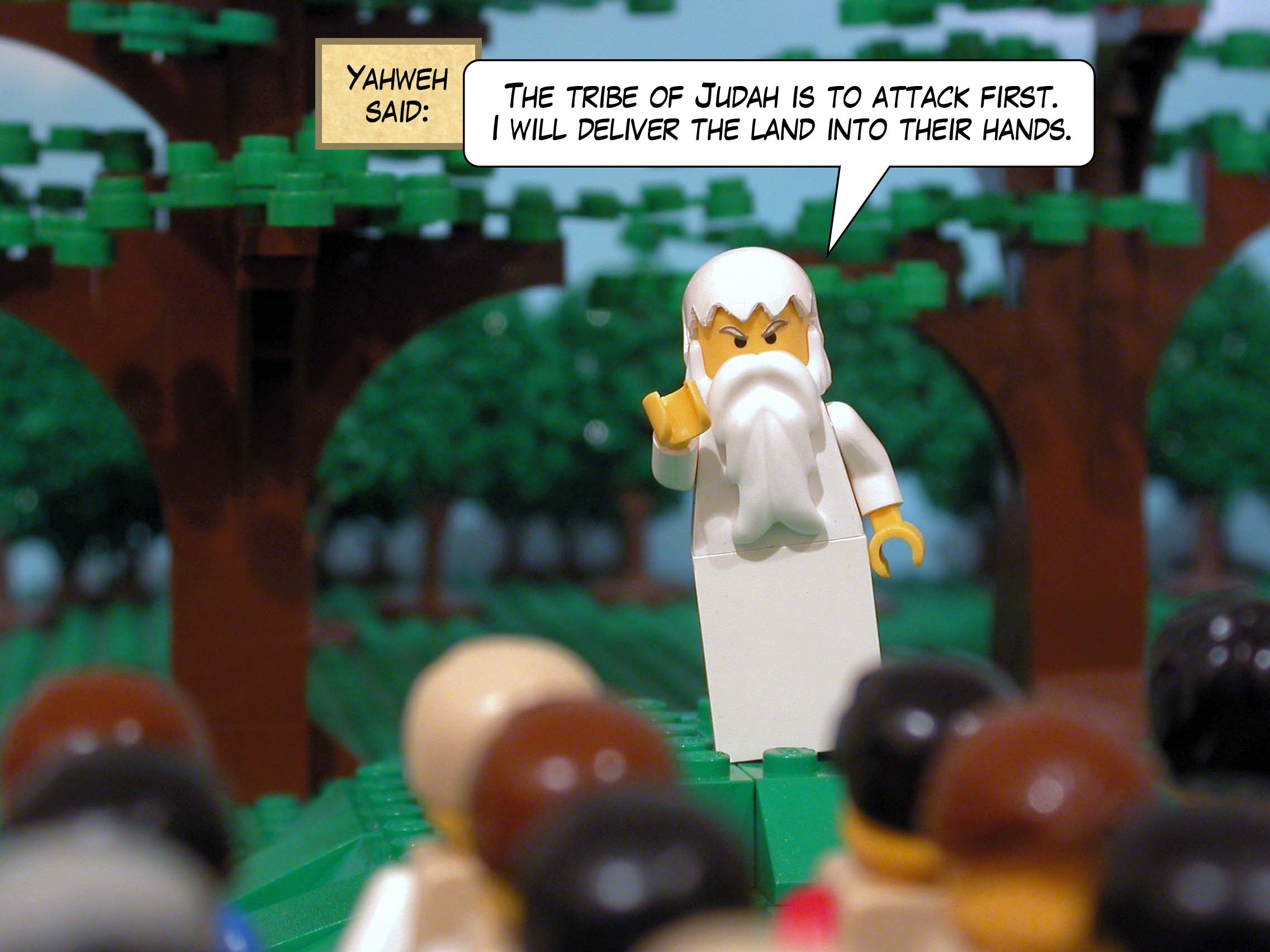 Yahweh said, 'The tribe of Judah is to attack first. I will deliver the land into their hands.'