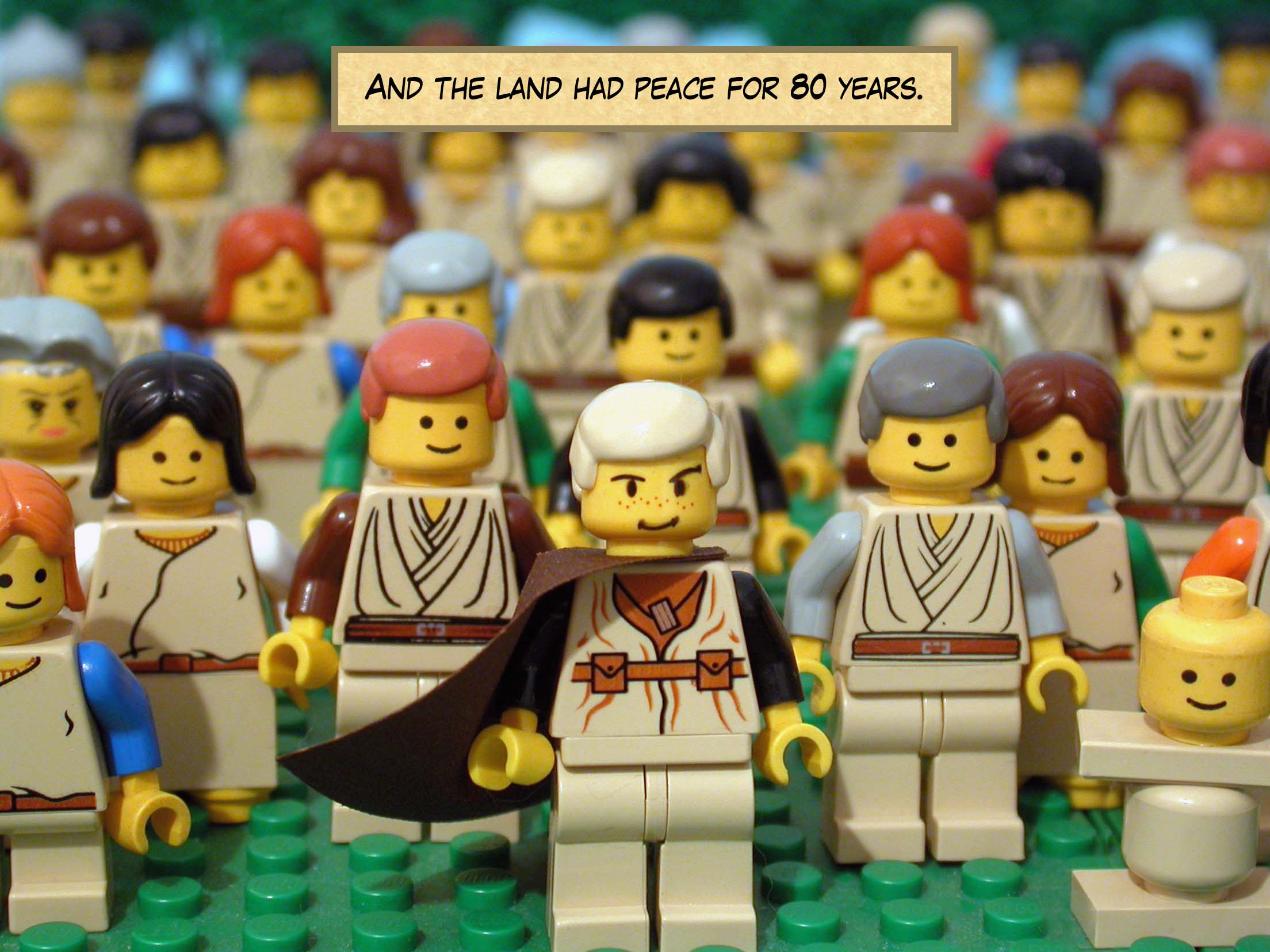 And the land had peace for eighty years.