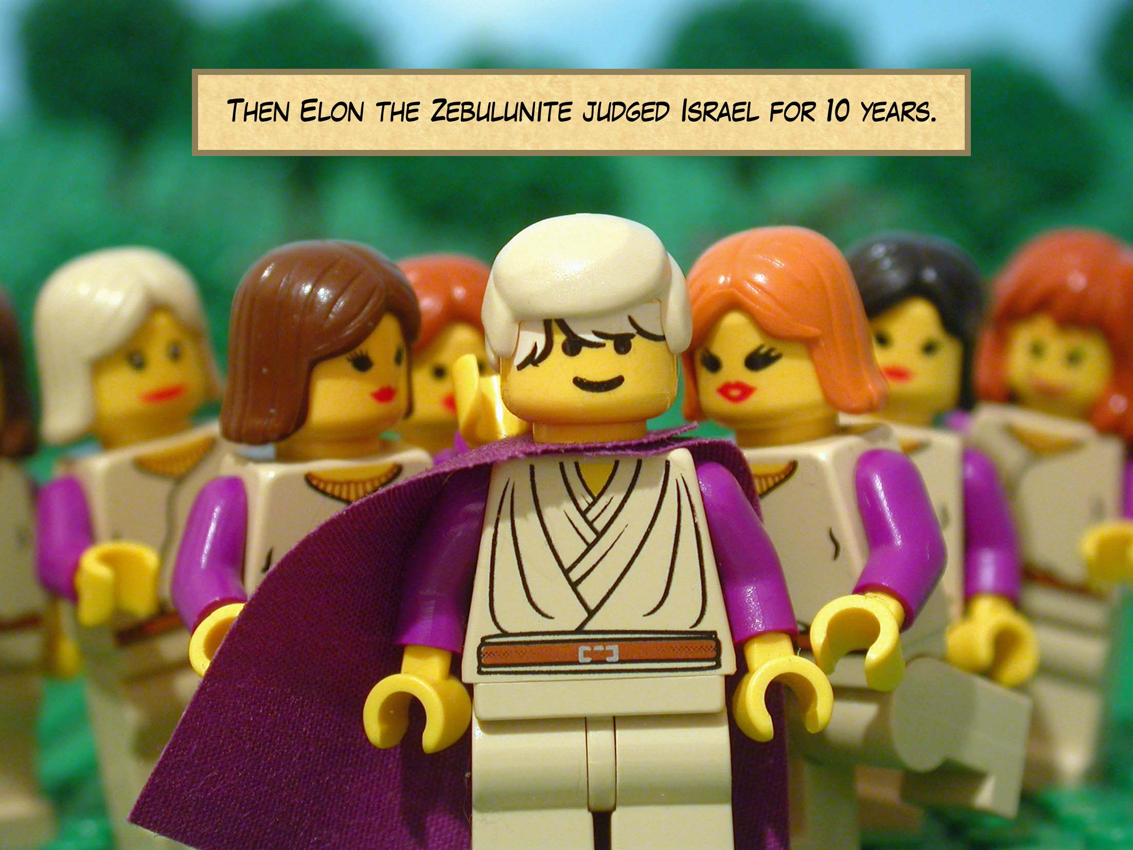 Then Elon the Zebulunite judged Israel for ten years.