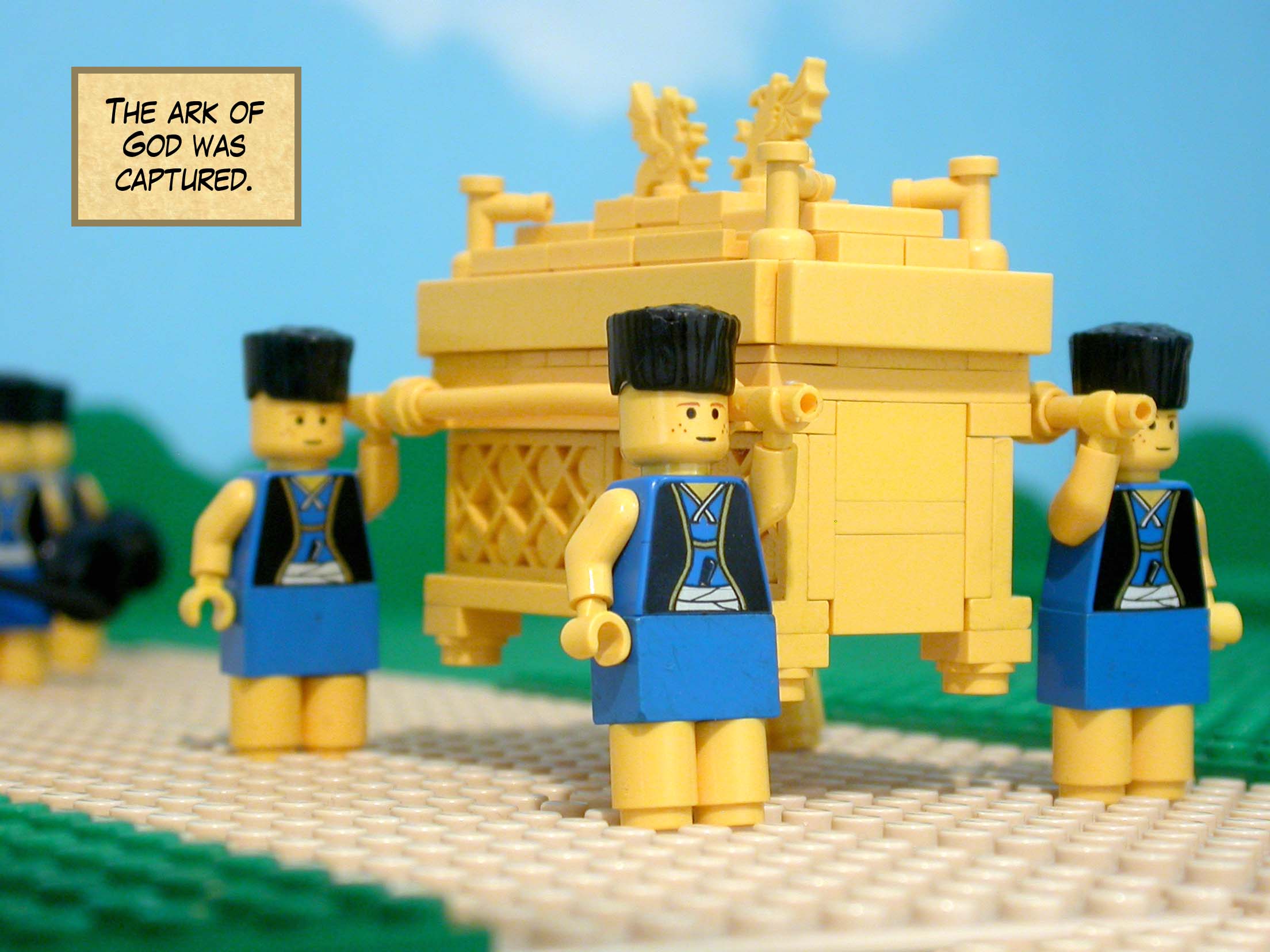 The ark of God was captured.