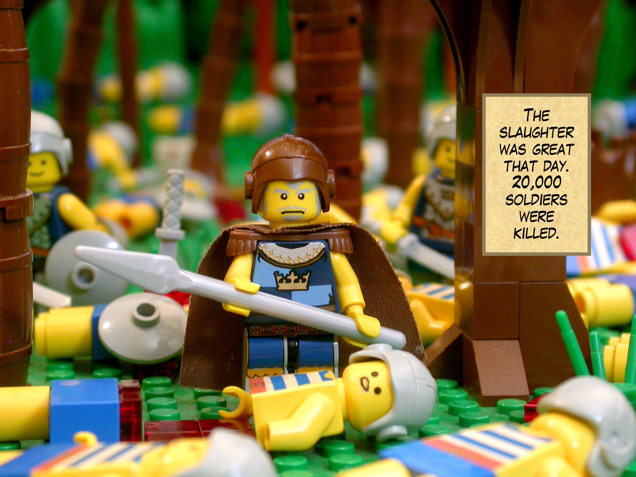 The Israelite army was defeated there by David's men.