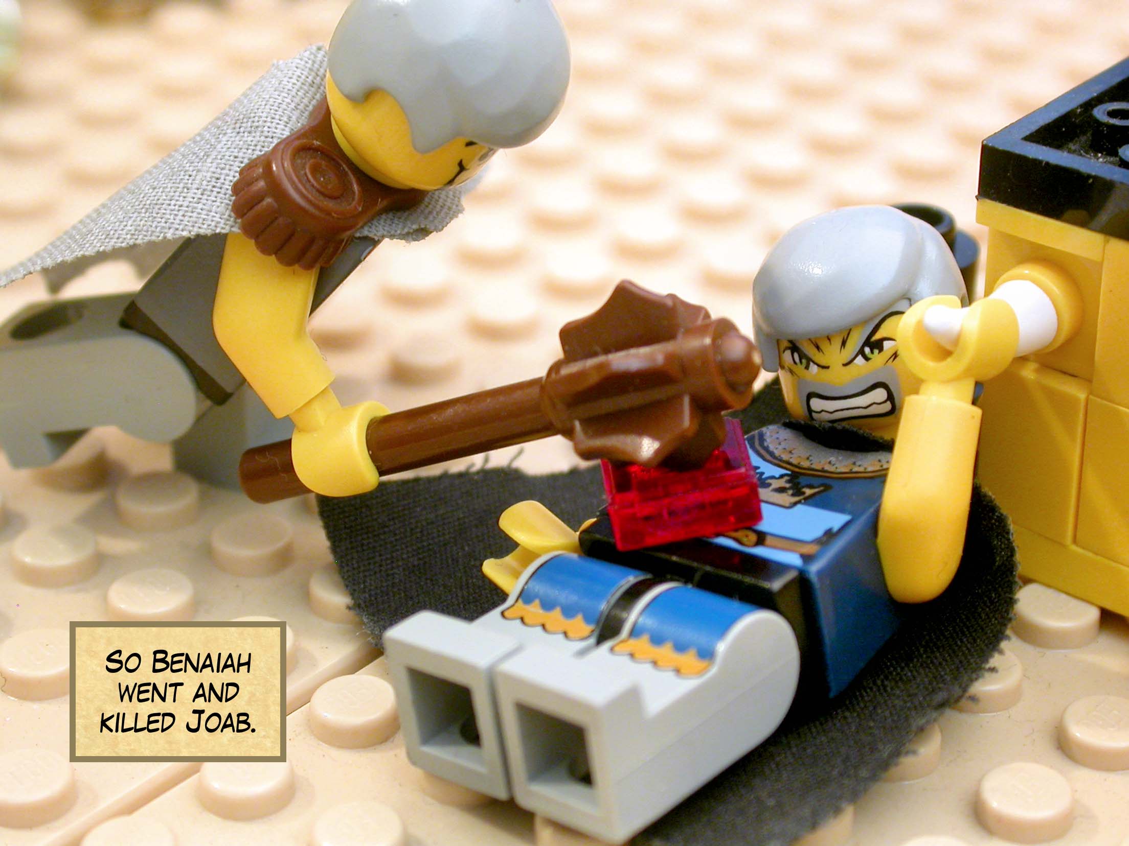 So Benaiah went and killed Joab.