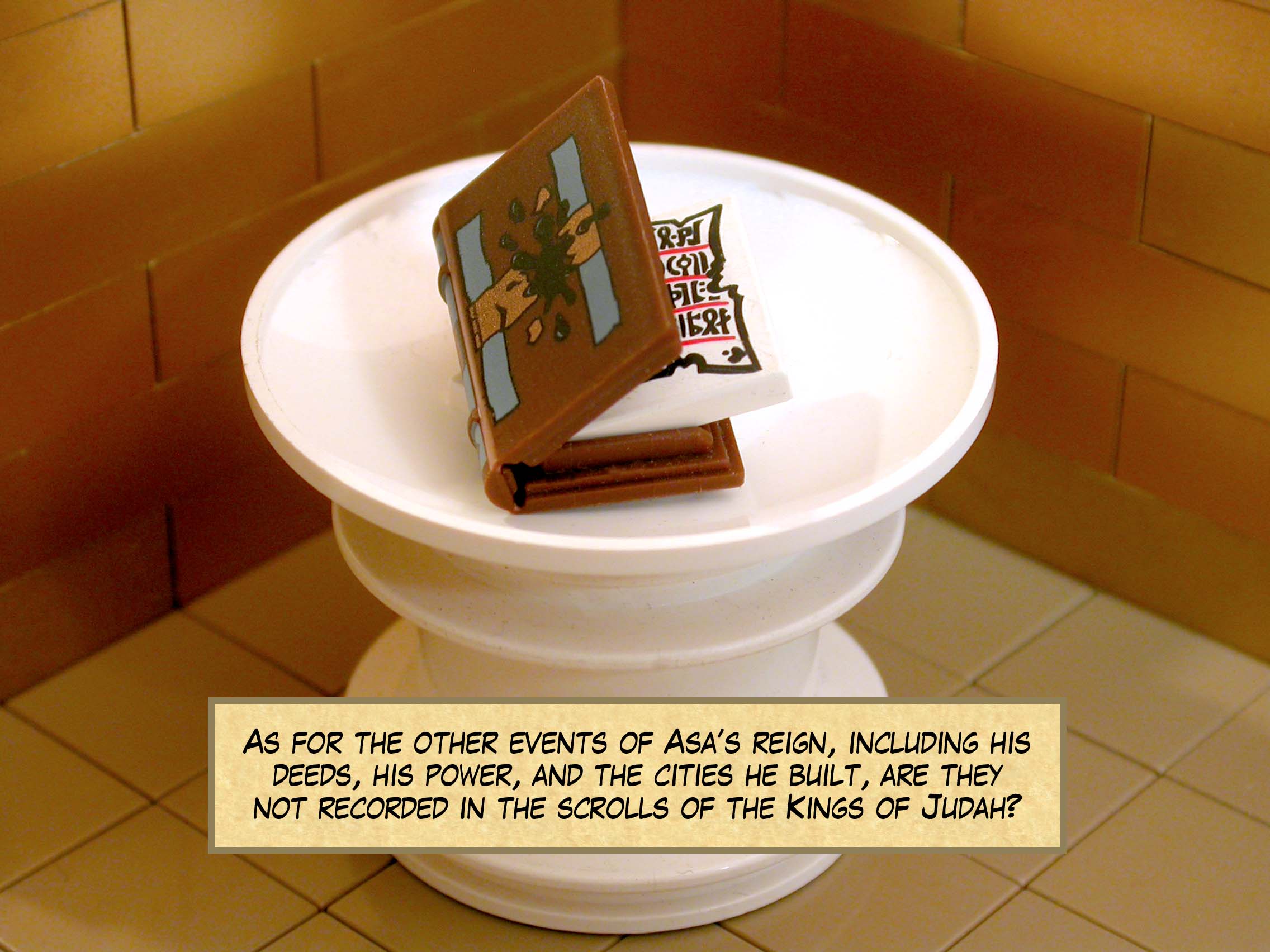 As for the other events of Asa’s reign, including his deeds, his power, and the cities he built, are they not recorded in the scrolls of the Kings of Judah?