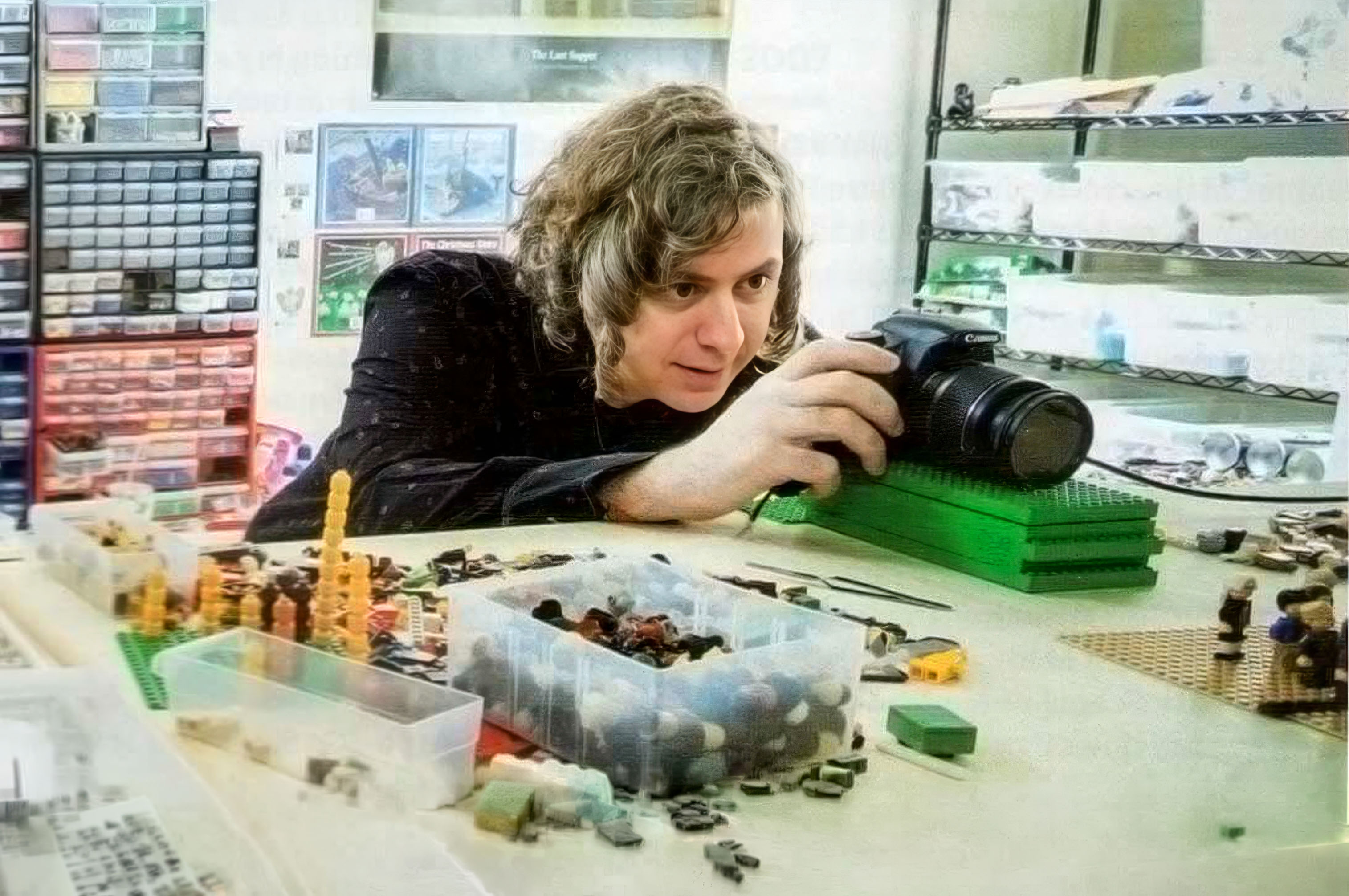 Elbe Spurling hard at work